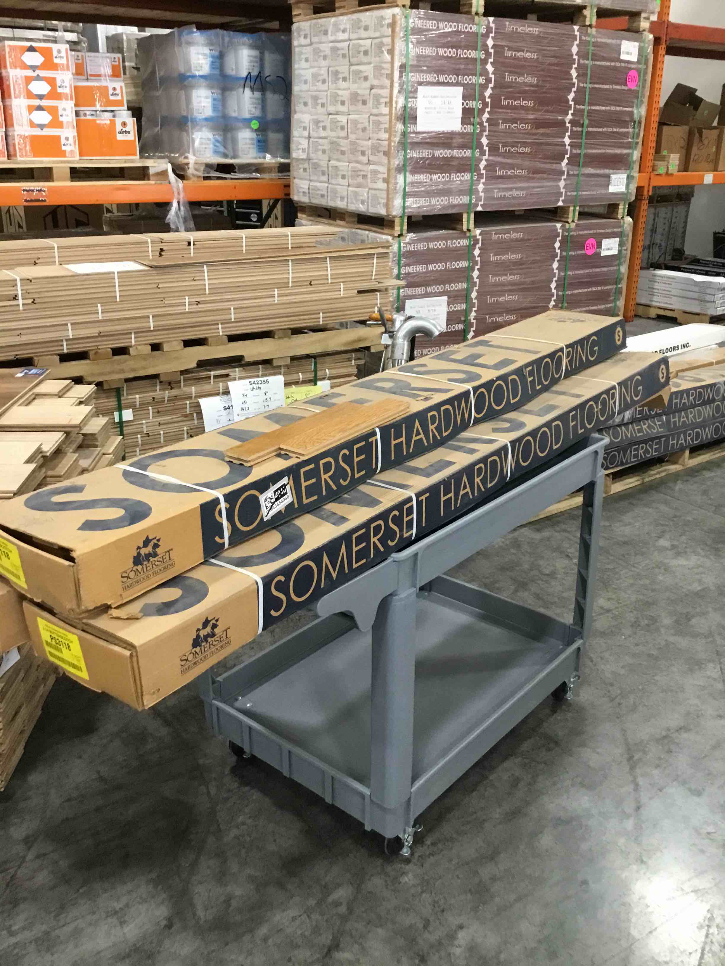 Miscellaneous Pre-Finished Hardwood - Lot of 22 boxes!