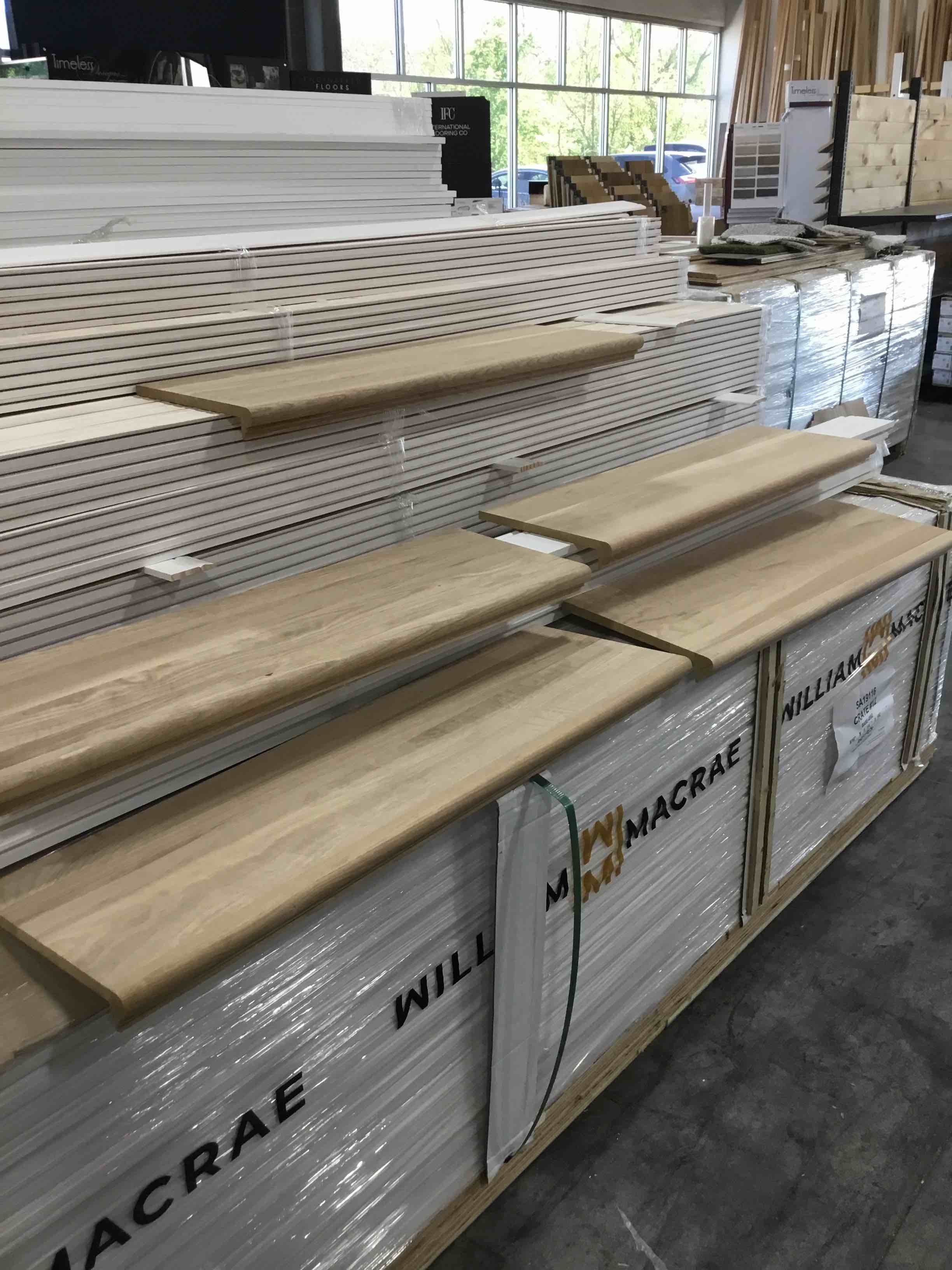 Upgrade Your Home! White Oak Wooden Stair Treads