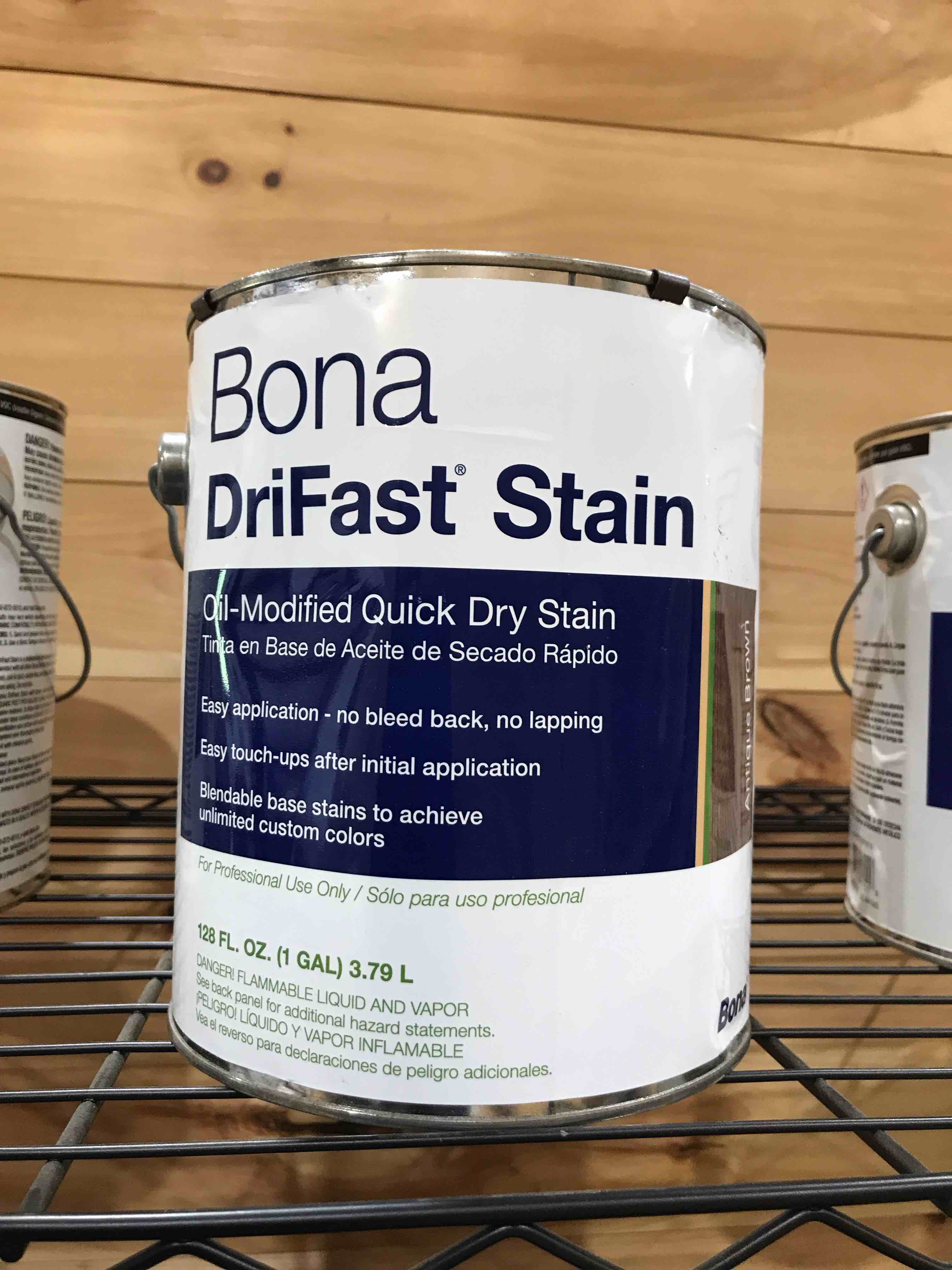 Gallon Lots! Beautiful Bona DriFast Wood Stain