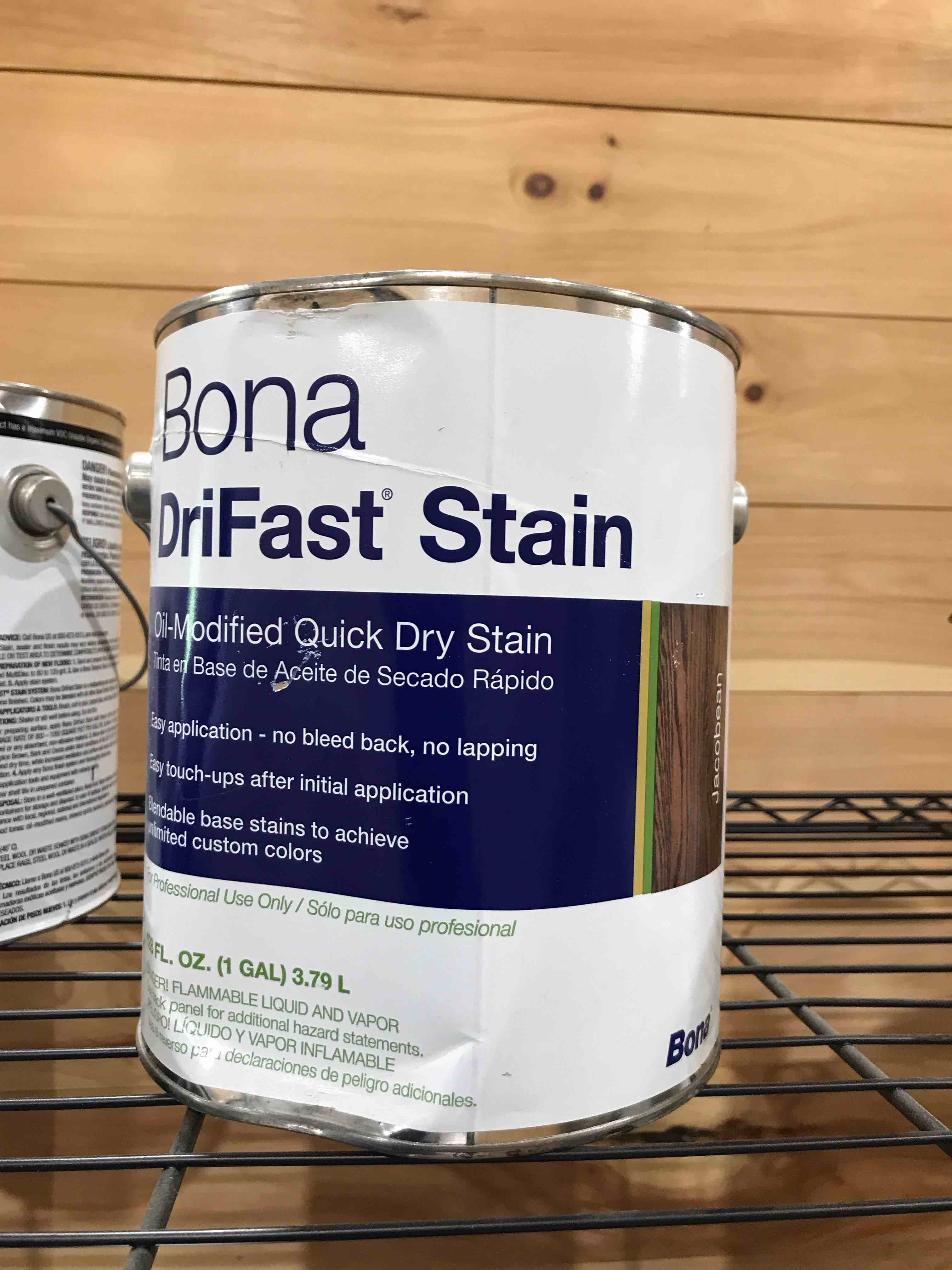 Gallon Lots! Beautiful Bona DriFast Wood Stain