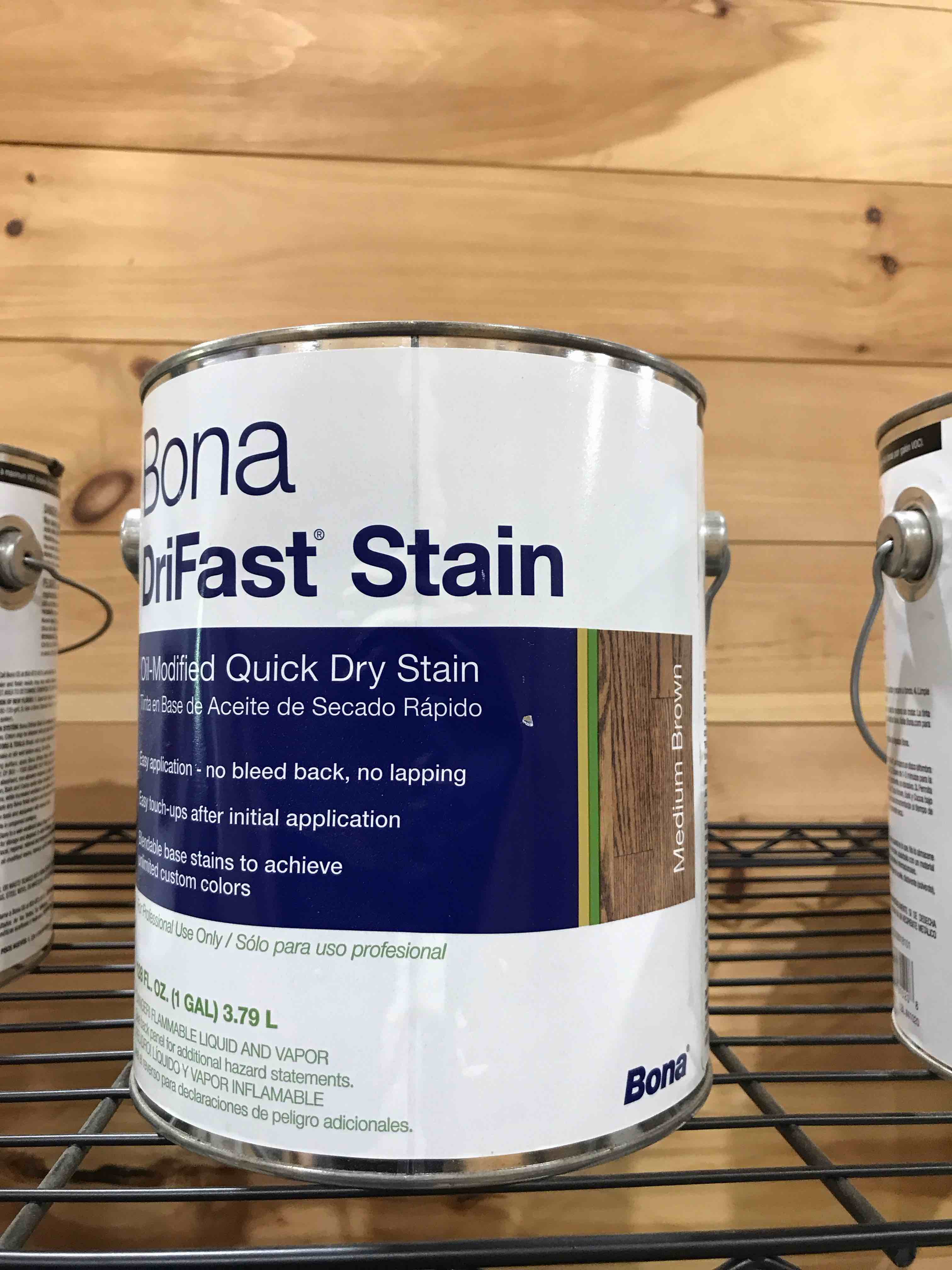 Bona DriFast Medium Brown Color Wood Stain - 1 Gallon