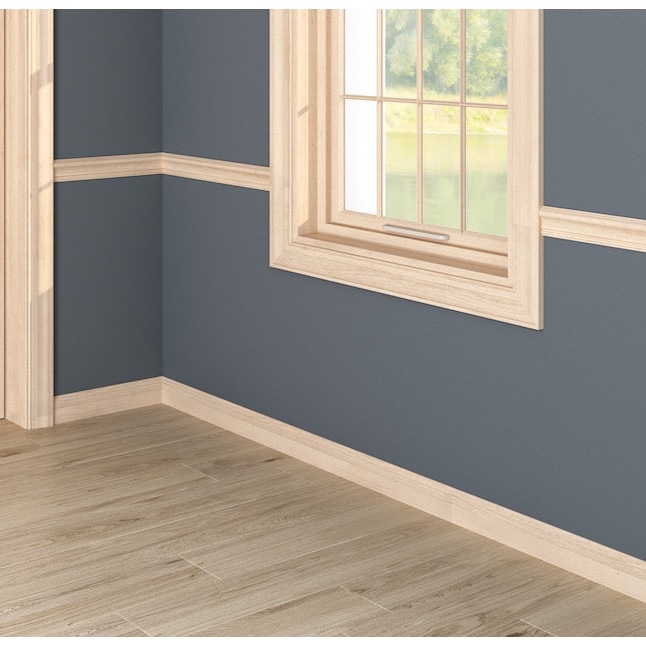 New Lower Starting Bid! 3" Primed White Universal Trim - Baseboard or Casing