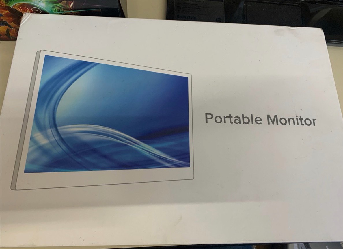 Portable Monitor 15.6 Inch IPS HDR 1920 x 1080 FHD Display HDMI