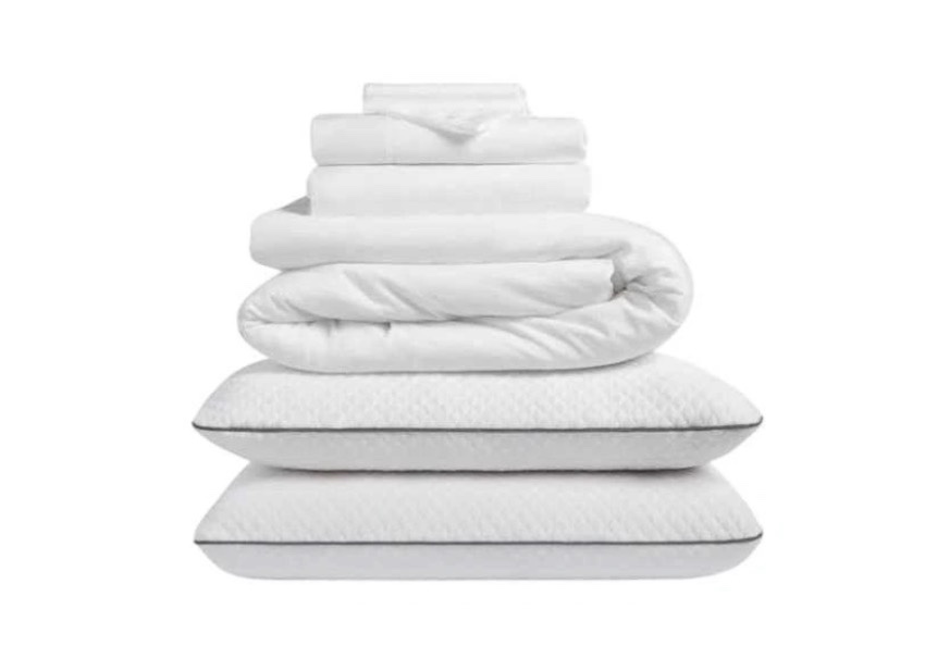 Nectar Resident Serenity Sleep White King Bedding Bundle