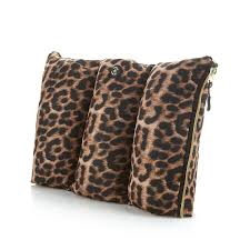 Joy Mangano FleXassage] The HandsFree Body Massager -Leopard 