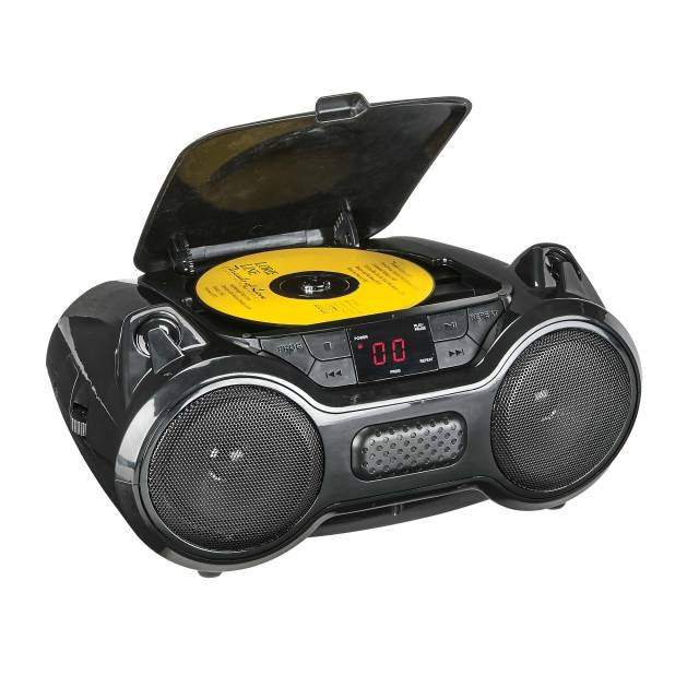 borne portable cd player and fm radio