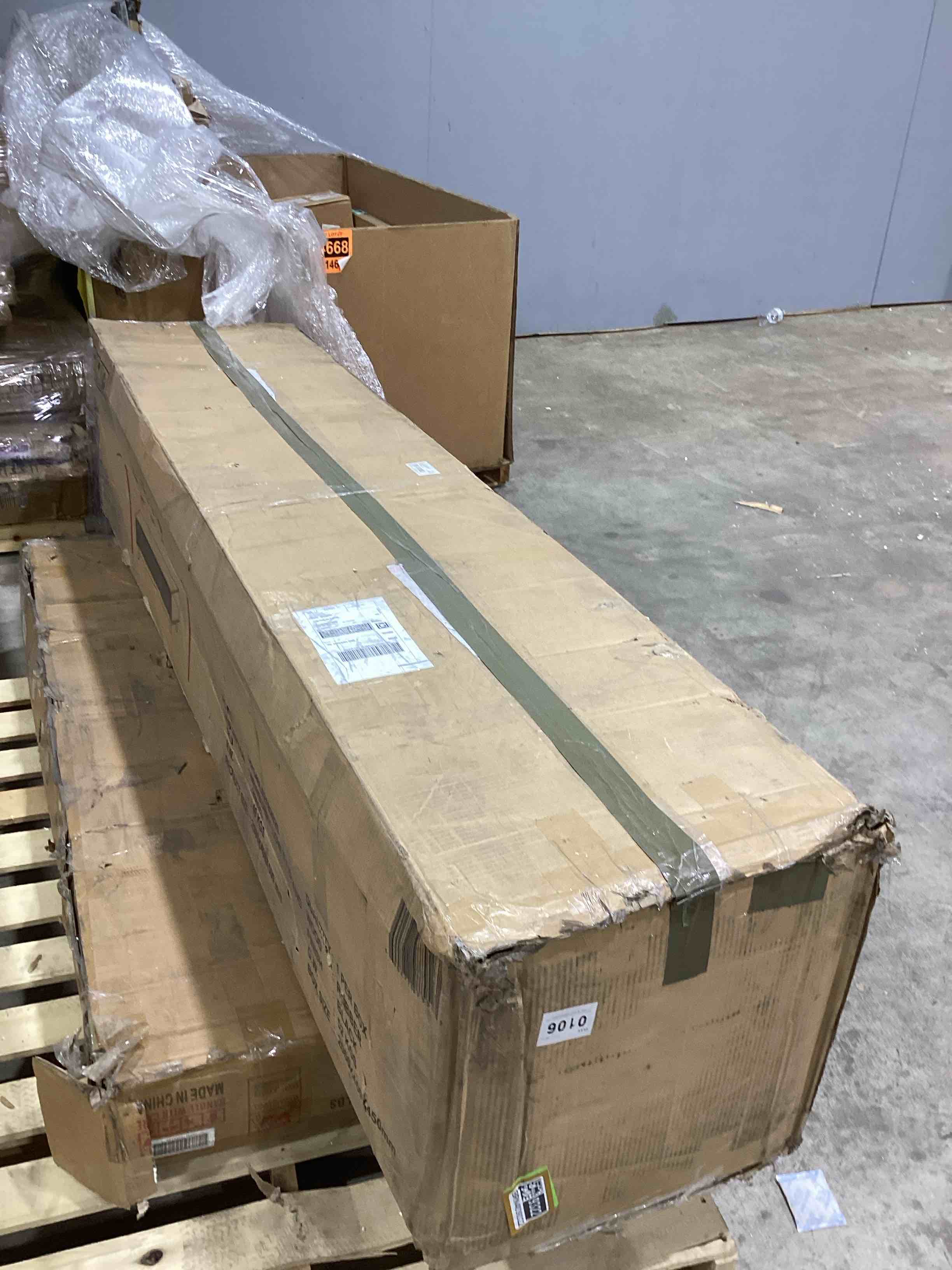 Condition photo showing As Is for burton 79'' media console
