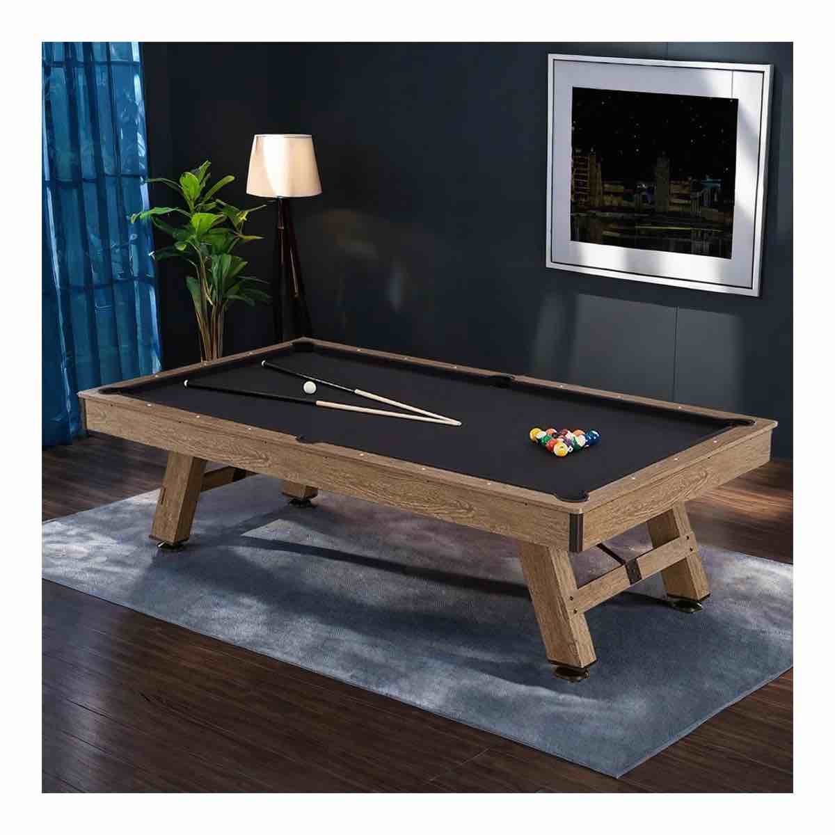 Condition photo showing As Is for multi game table color: black, size: 32" h x 108" l x 60" w