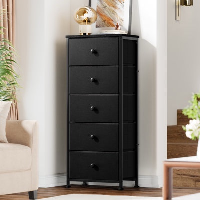 ojaswi 5-drawer dresser, chest of drawers, bedroom dresser