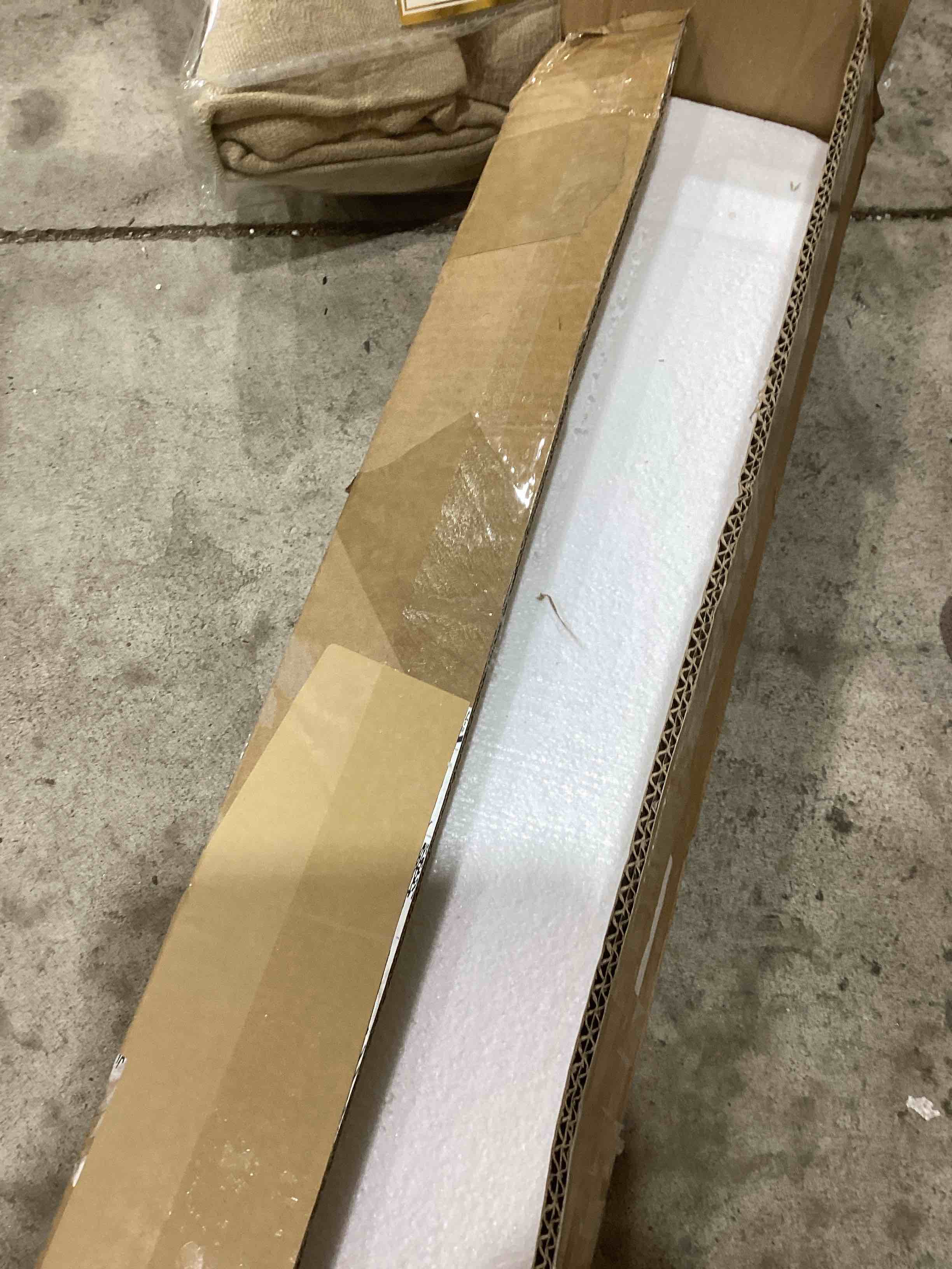 6 - light 47.24" led dimmable flush mount