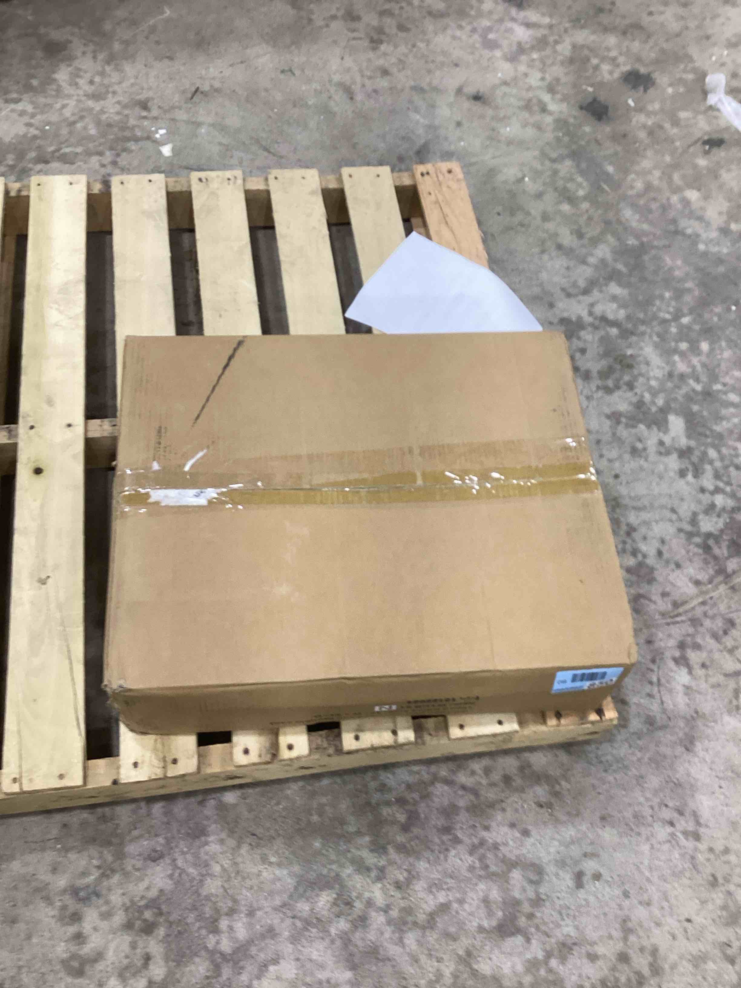 Condition photo showing Good Condition for 17-inch wide dual compartment pull-out waste bin drawer