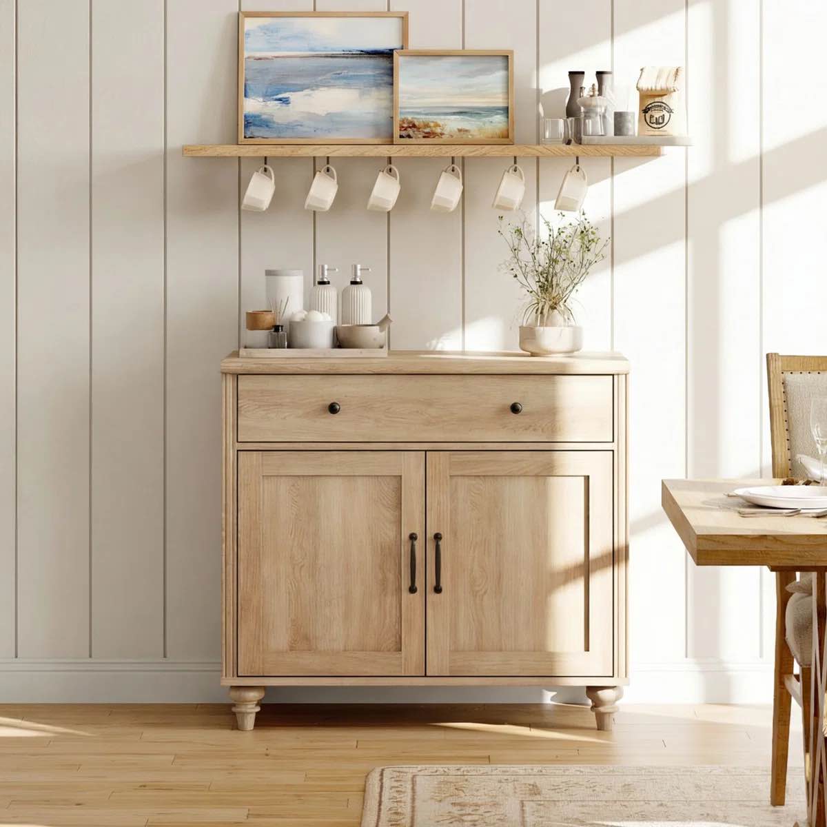scarlett 67.8" wide 2 drawer buffet table