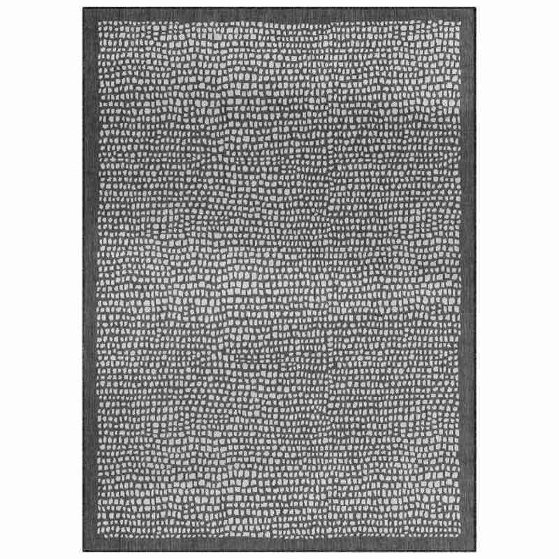tommy bahama marlin transitional indoor/outdoor area rug, black