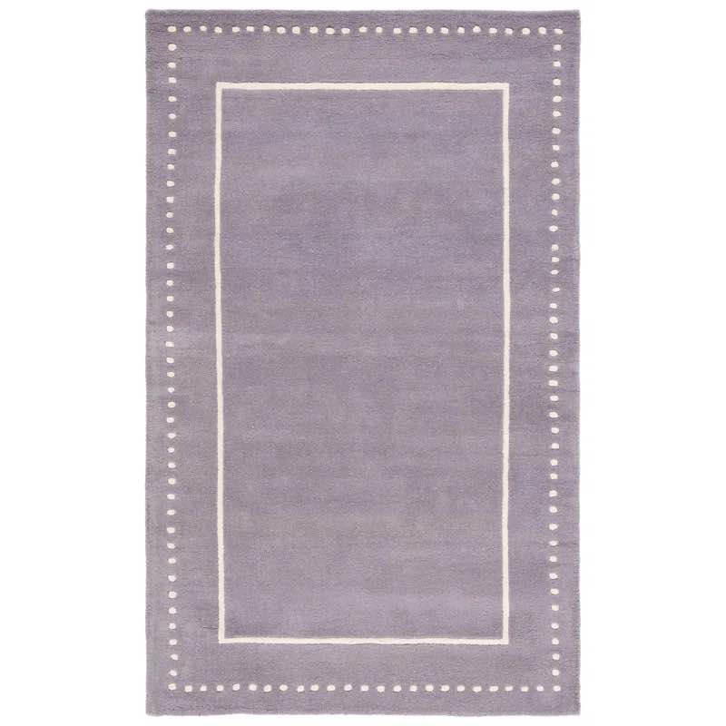 cruz hand tufted wool solid color rug