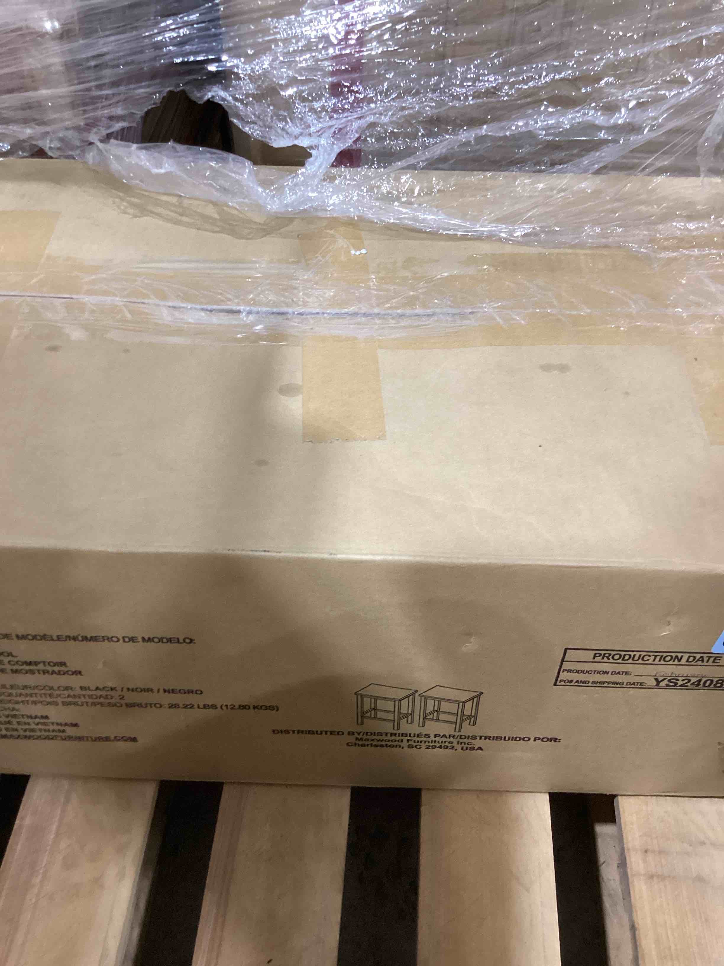 Condition photo showing Good Condition for stool counter height, (24in) - 2 pack (set of 2)