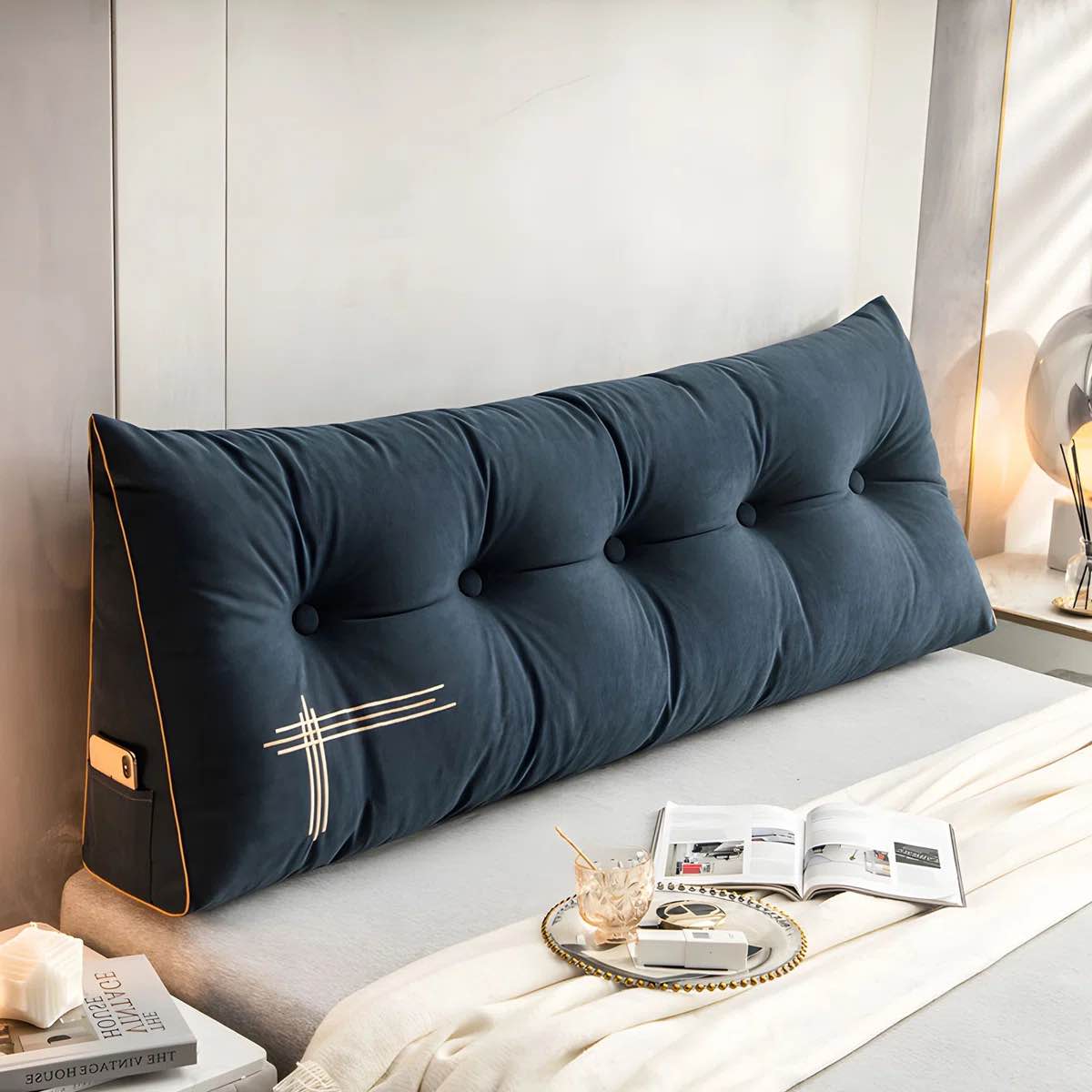 Headboard Pillows Wedge Body Pillow By ANMINY