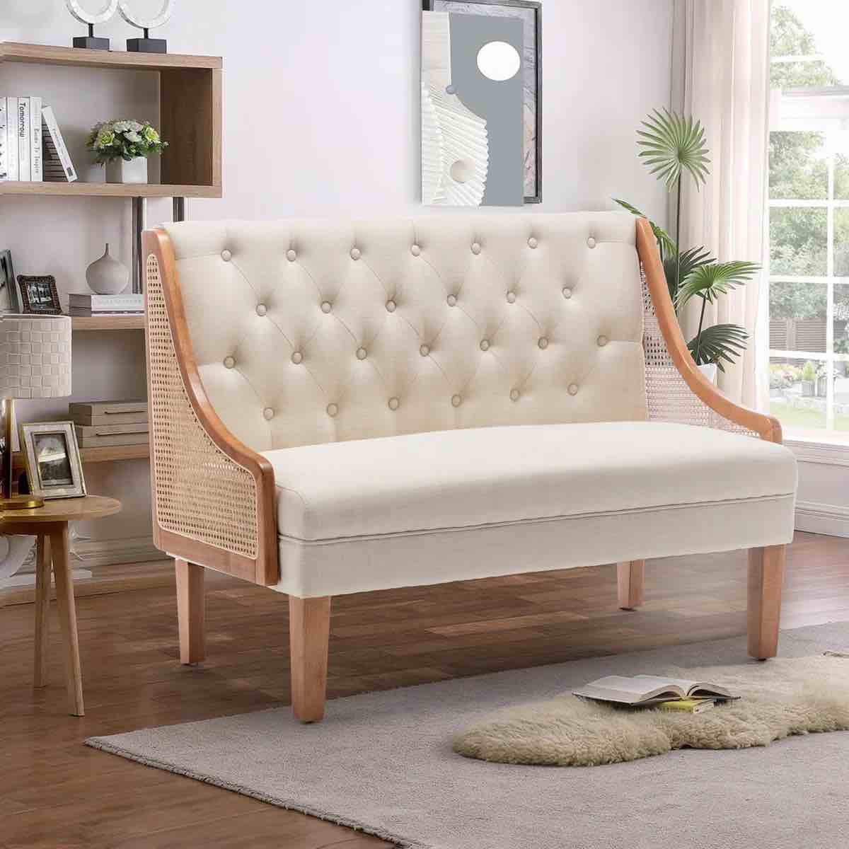 Bedell 48'' Upholstered Loveseat By Beachcrest Home