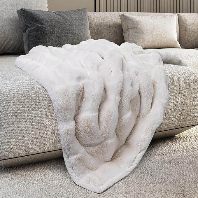 soft off-white blanket