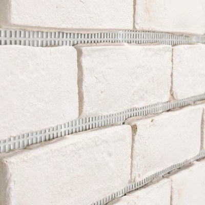 Condition photo showing Good Condition for Terabrik Subway 2 in. x 8 in. Matte Textured Clay Brick Mosaic Floor and Wall Tile