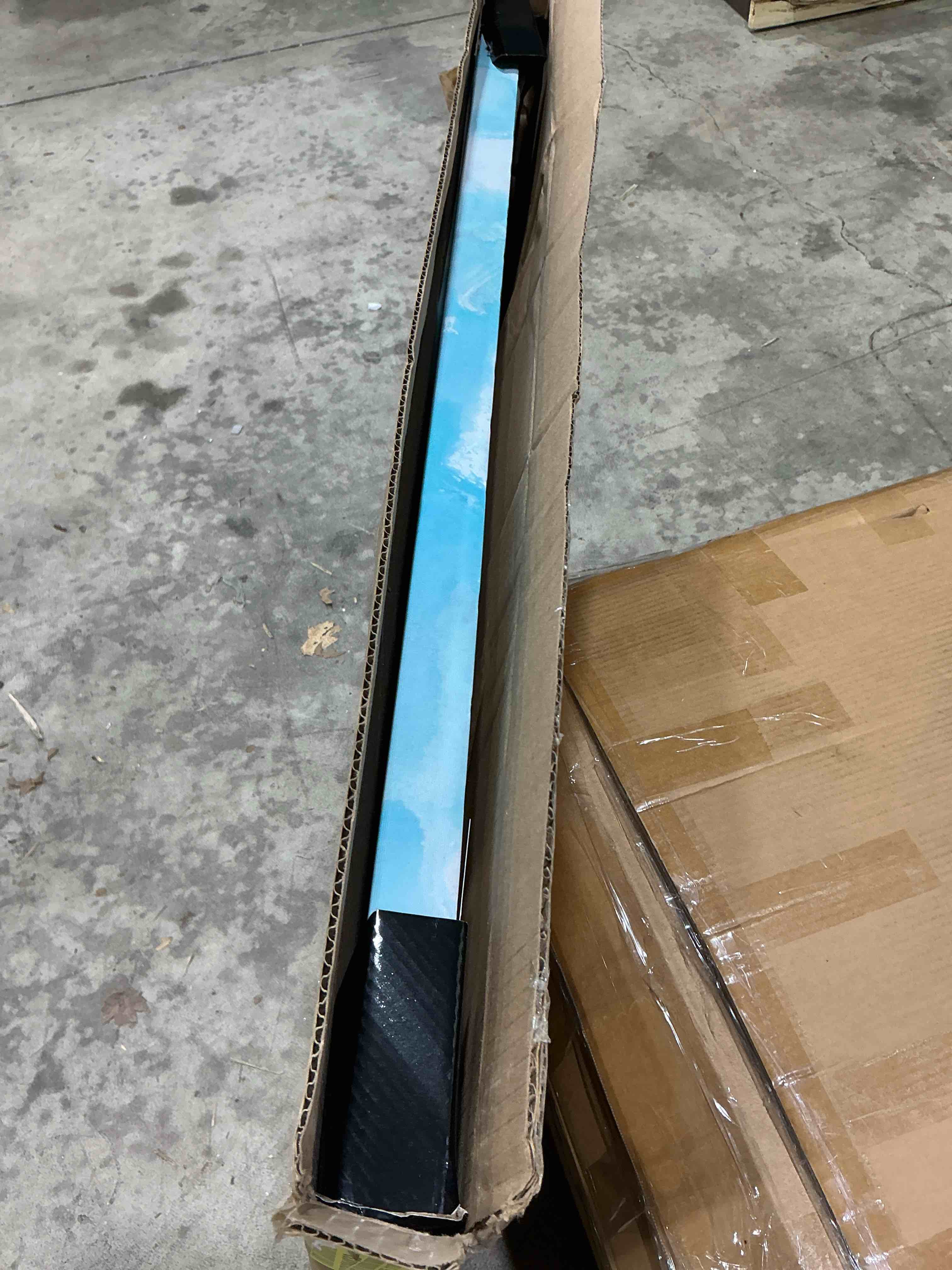 Condition photo showing As Is for Beach Days " By Highland Dunes. Canvas print.