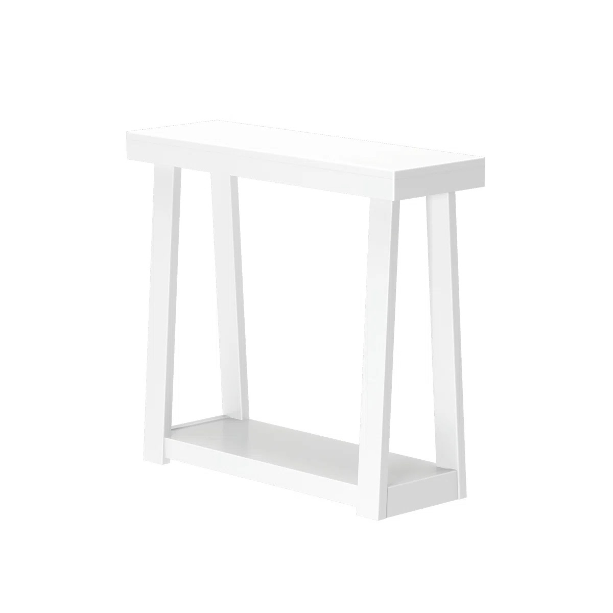 Condition photo showing As Is for Bahez Solid Wood Console Table By Wade Logan