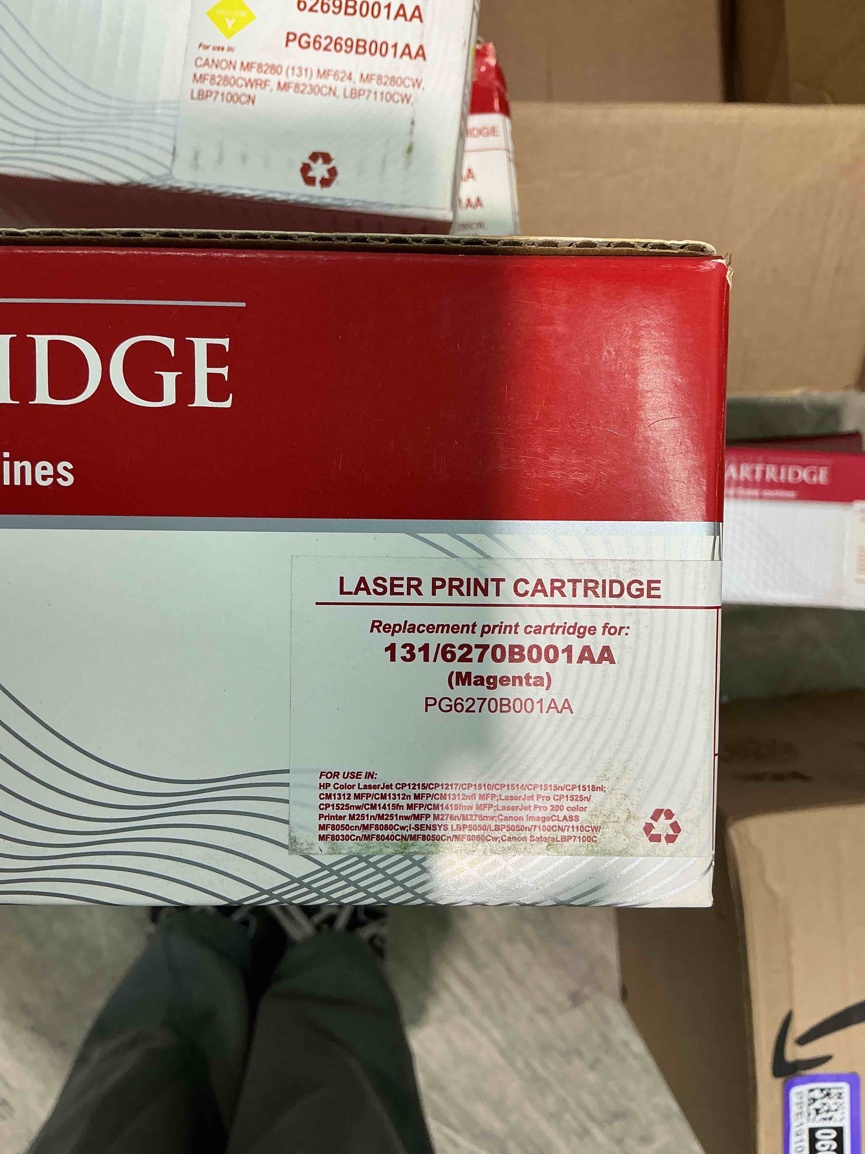 Condition photo showing Good Condition for (9 pack) Assorted Premium Toner Cartridge for printers , fax machines, copier machines