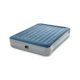 Intex 15 Queen Essential Rest Dura-Beam Airbed Mattress with Built in Pump