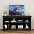 Uforic 8 Cube Organizer Bookcase, Farmhouse Cubby Bookshelf , Horizontal Open Shelf for Living Room,
