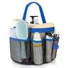 Lebogner 8-Pocket Quick Dry Shower Caddy Tote Bag. Shower Organizer