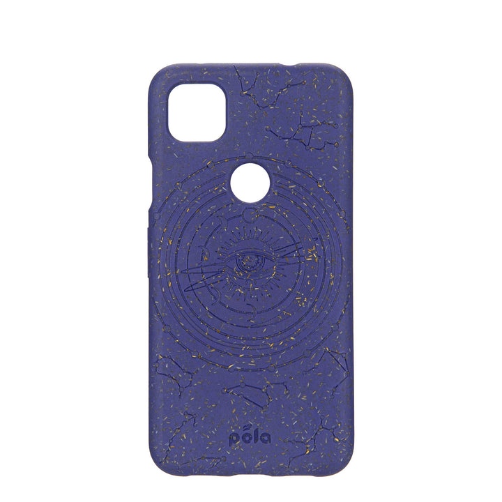 Pela Cosmic Blue (Retrograde Edition) Google Pixel 4a Eco-Friendly Case Phone (Phone Case Lot)
