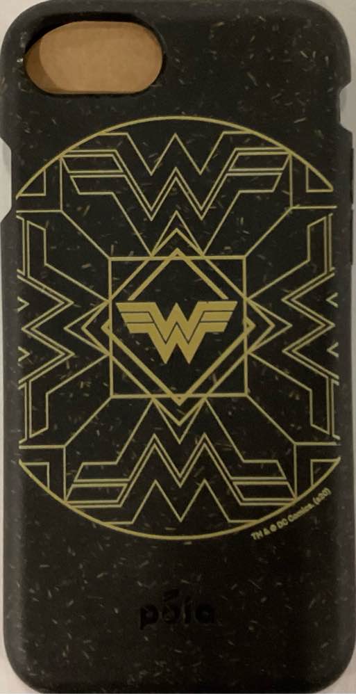 Pela Eco-Friendly Phone Case for Apple iPhone 7 Wonder Women Black 49980 (Phone Case Lot)