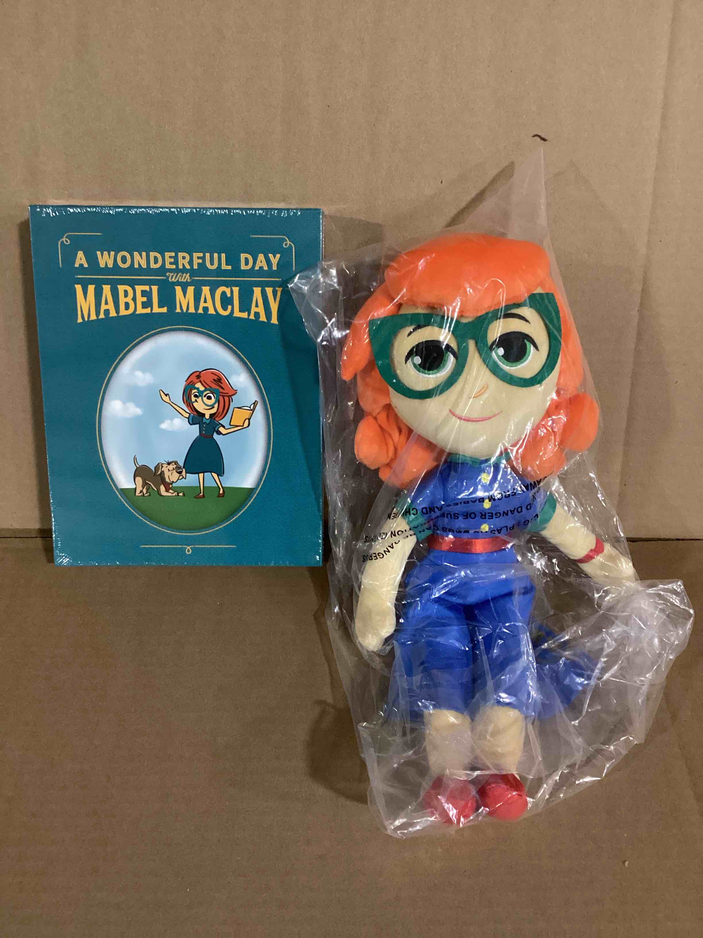 A Wonderful Day With Mabel Maclay Book Set And Plush 