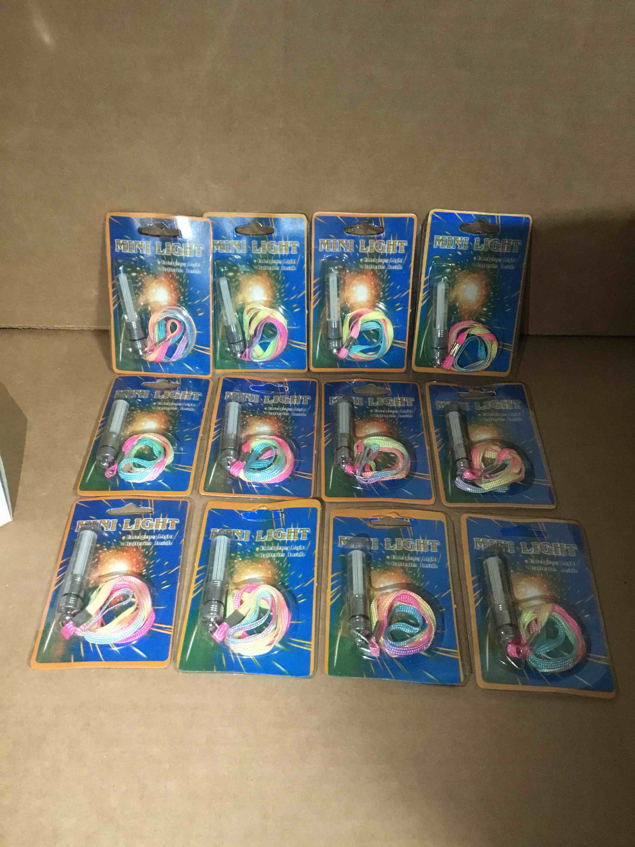 Pack of 12 Mini Light, Emergency Light