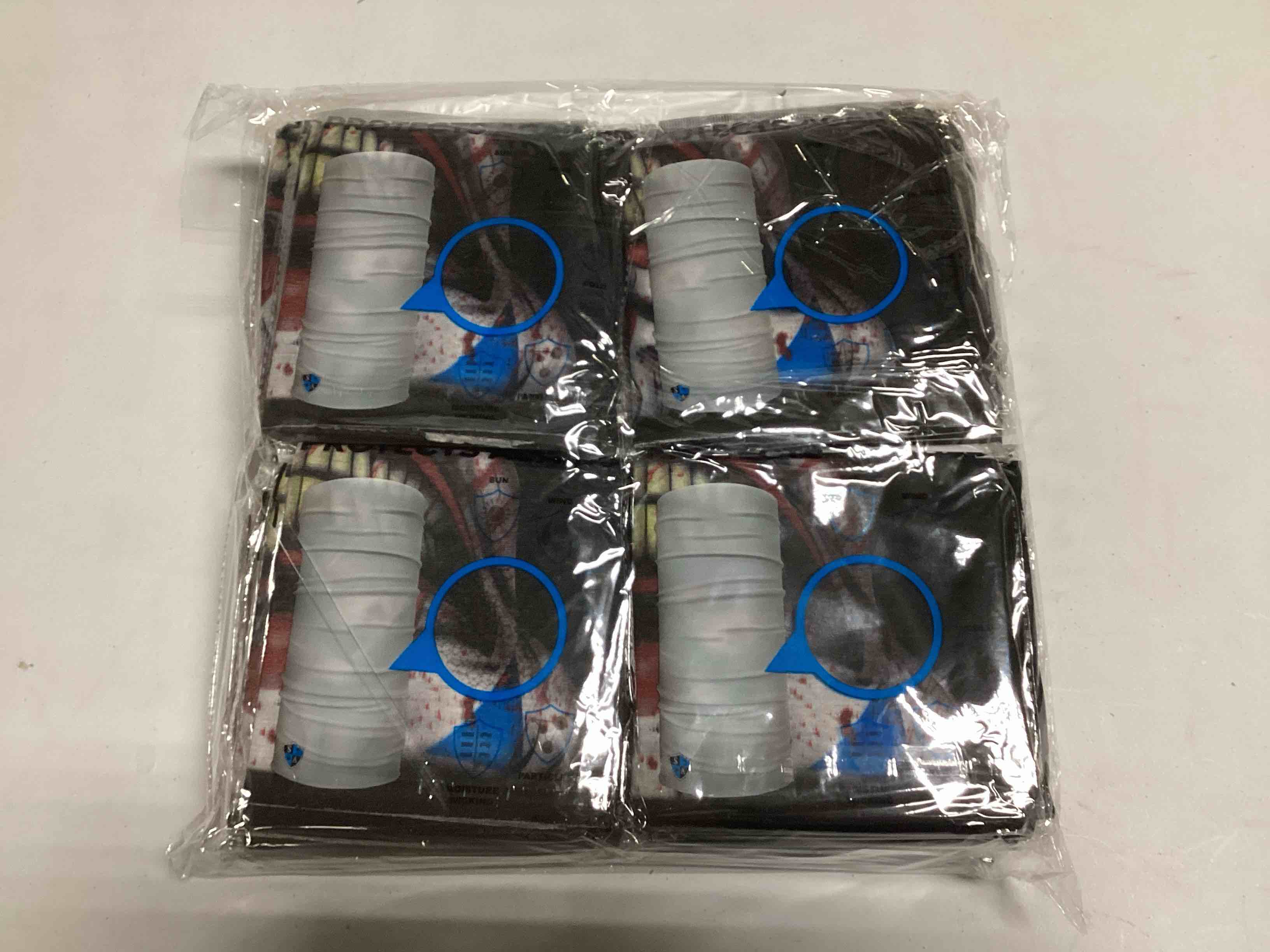 Pack of 50 SA Company Multipurpose Gaiter Face Shield (Mr. Jokester)