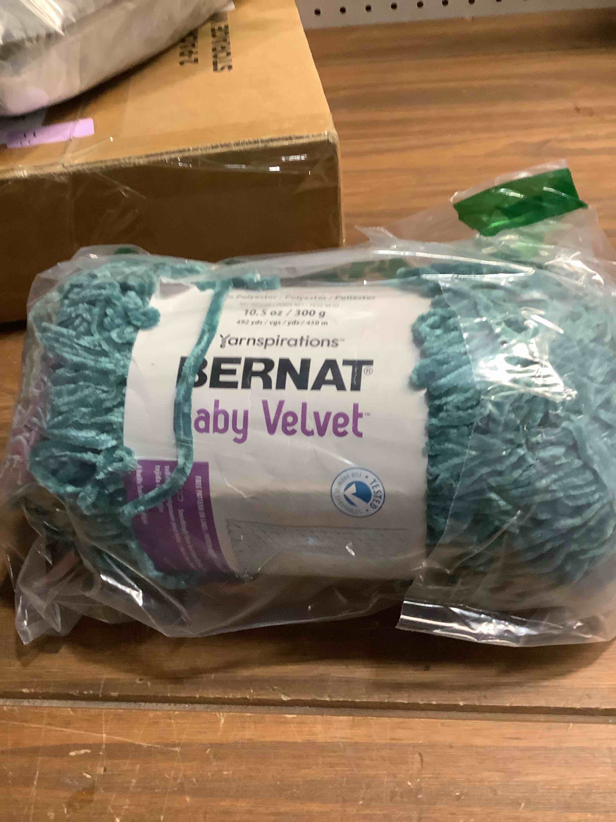 Bernat Velvet Yarn, 10.5 oz