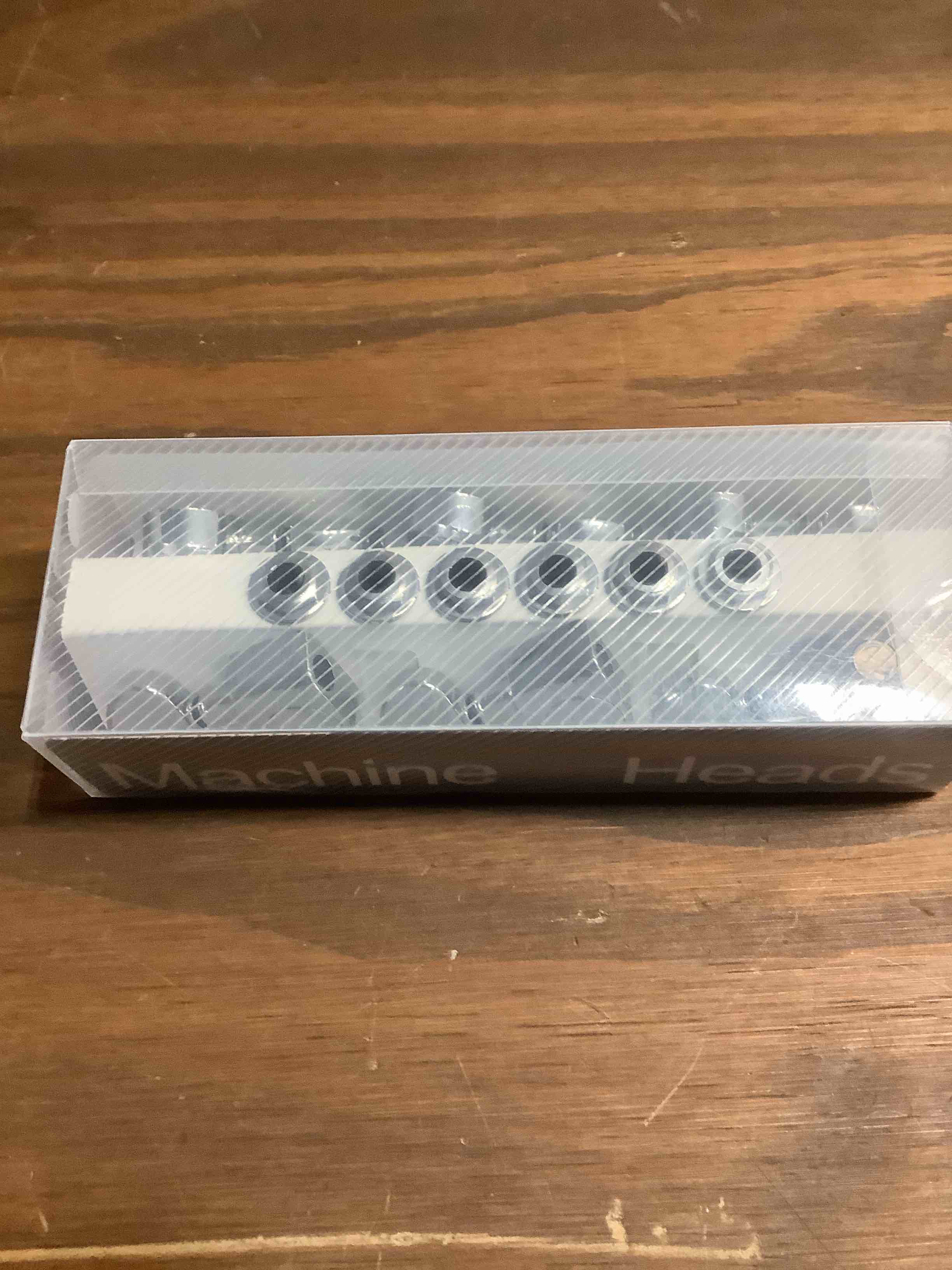 Guyker Guitar Machine Heads (3L + 3R Handed) – 1:21 Sealed Tuners Tuning Key Pegs with Big handle Re