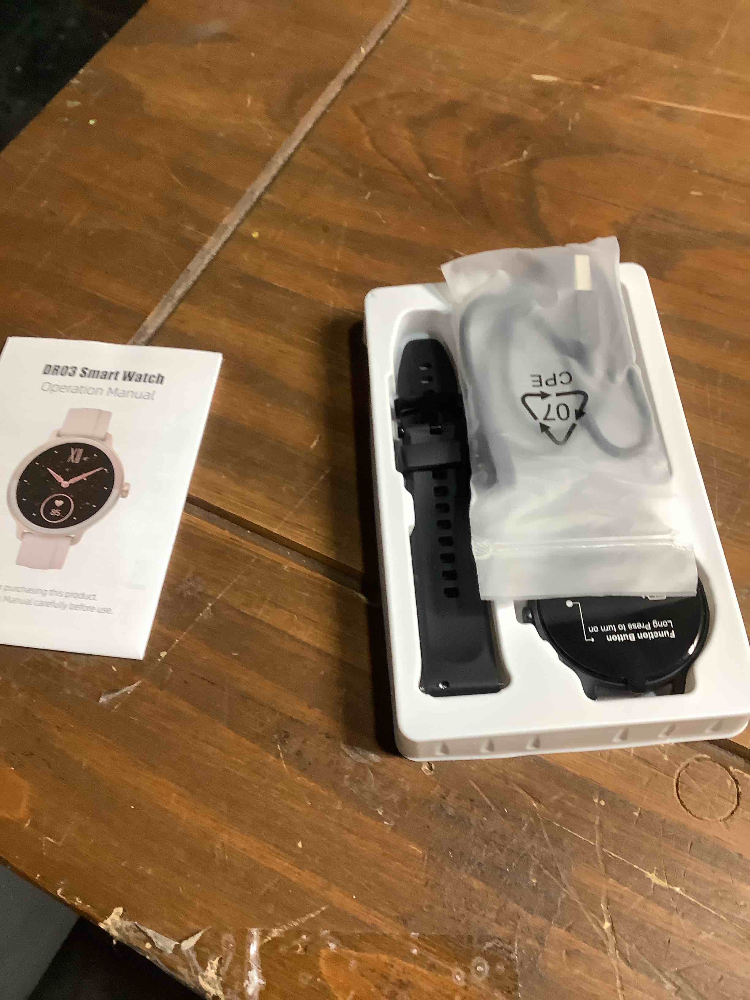 Smart Watch for Men Women(Answer/Make Calls), Smartwatch Built-in AI Voice, 1.27" HD Fitness Tracker with Heart Rate/Sleep/Step/SpO2 Monitor, 100+ Sports Modes, IP68 Waterproof Watch for Android iOS Black