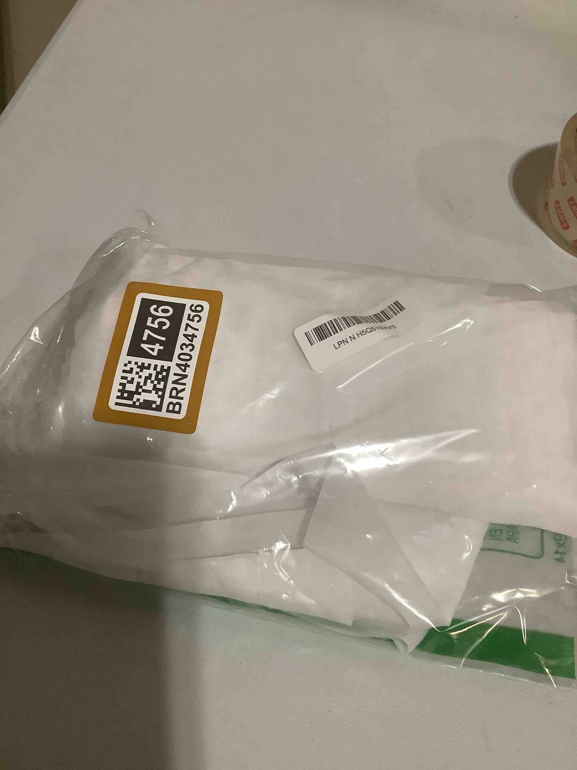 Condition photo showing Good Condition for NICETOWN White Sheer Curtains 80 inches Long for Doorway, Grommet Voile Sheer with Light Filtering Window Treatments Elegant Door Curtains for Nursery/Bedroom, W42 x L80, 2 Panels White 42"W x 80"L (Pack of 2)