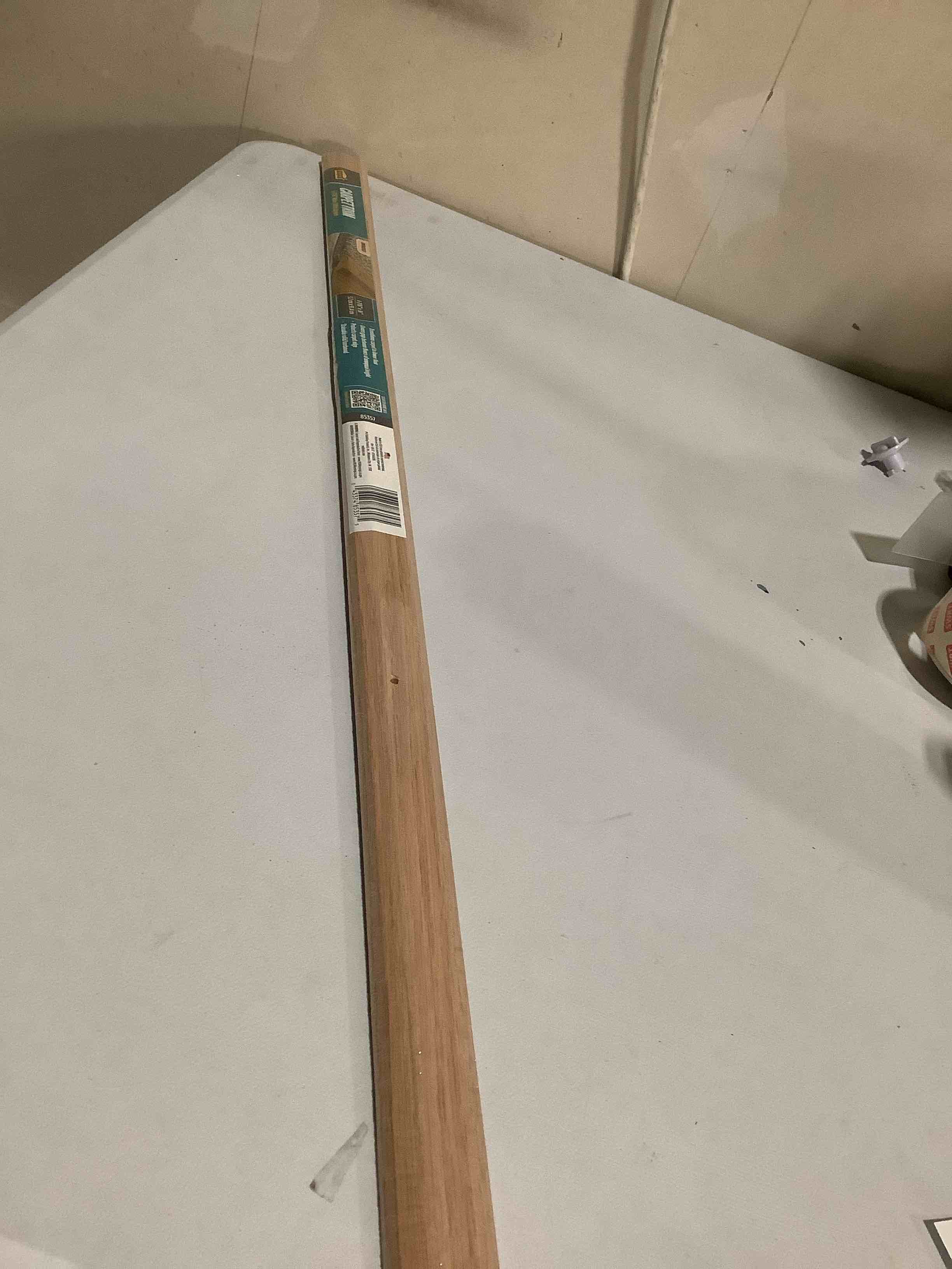 Condition photo showing Good Condition for M-D Building Products 85357 Wide 1-7/16-Inch by 36-Inch Carpet Trim, Unfinished