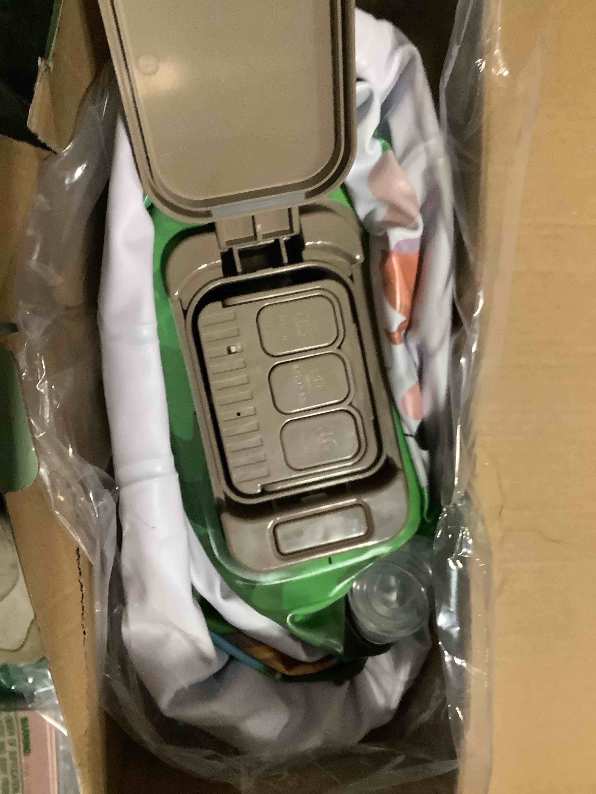 Condition photo showing Good Condition for Sensory Chair for Kids, Inflatable Rocking Chair for Kids with Autism & ADHD, Air Cloud Rocker for Toddler as 3 4 5 6 7 8 Year Old Boy Girl Gifts, Autism Sensory Products Training Body Coordination Grey