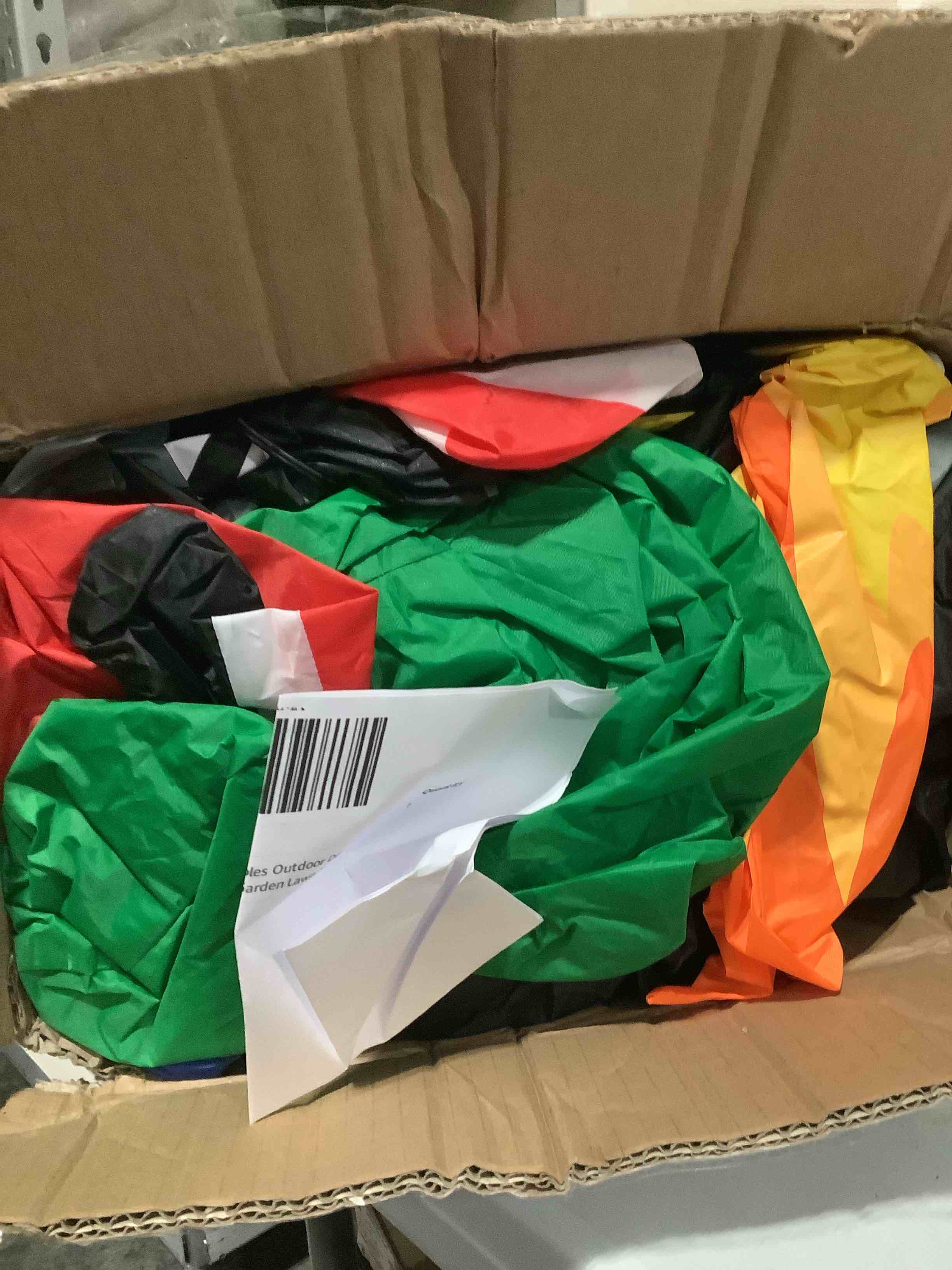 Condition photo showing Good Condition for 8.5 FT Long Santa in Monster Truck Christmas Inflatables Outdoor Decorations, Christmas Blow Up Santa Claus Yard Decorations for Garden Lawn Xmas Decor 8.5 FT Monster Truck