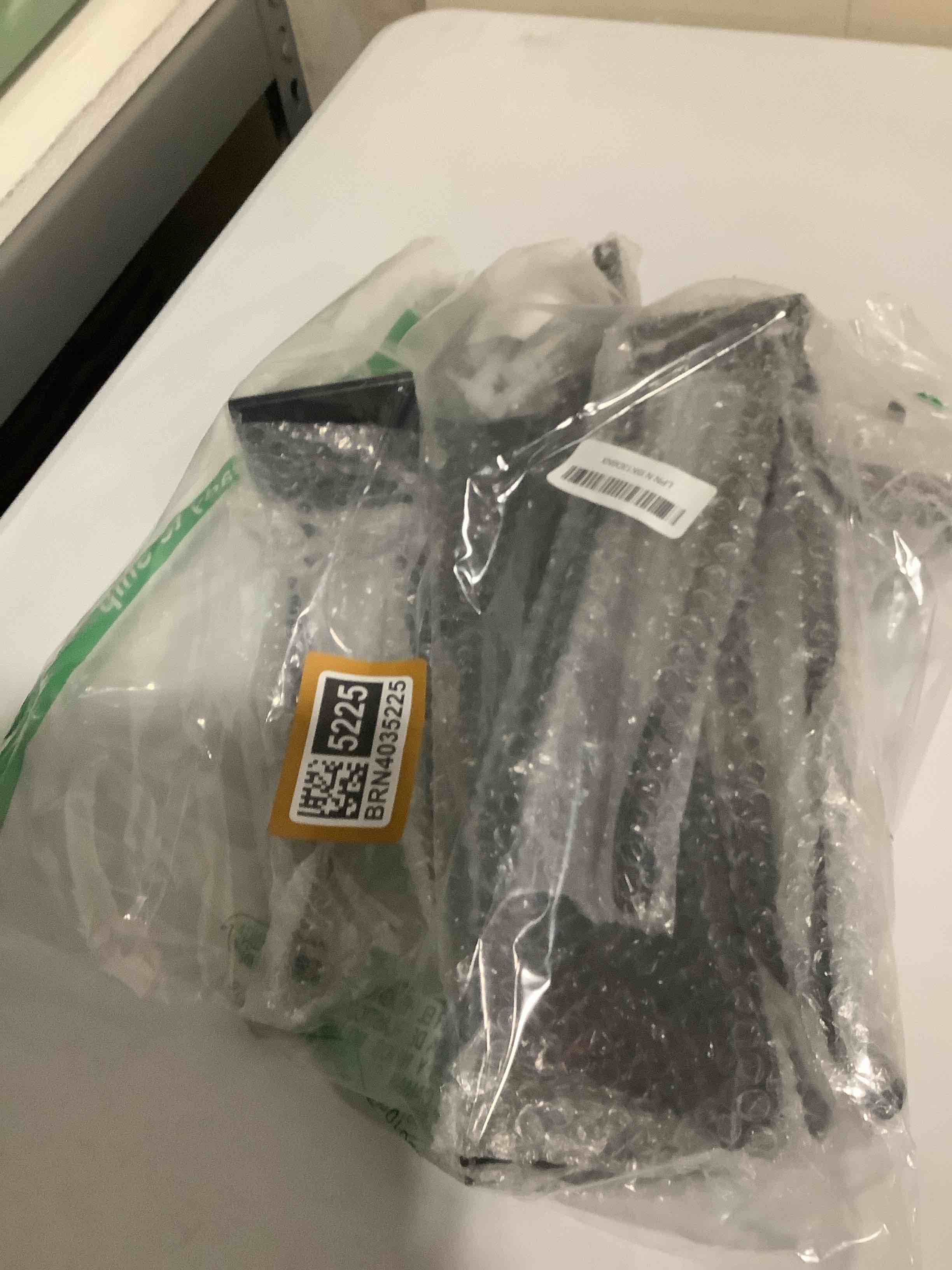 Condition photo showing Good Condition for TIDYME Garage Tool Organizer Wall Mount - 32 inches - Sturdy Storage Rack with Adjustable Hooks, Anti-Rust - Easy Installation, 200lbs Capacity - Garden Tool Organizer (02 Racks & 04 Hooks) Black 32" Carbon Steel