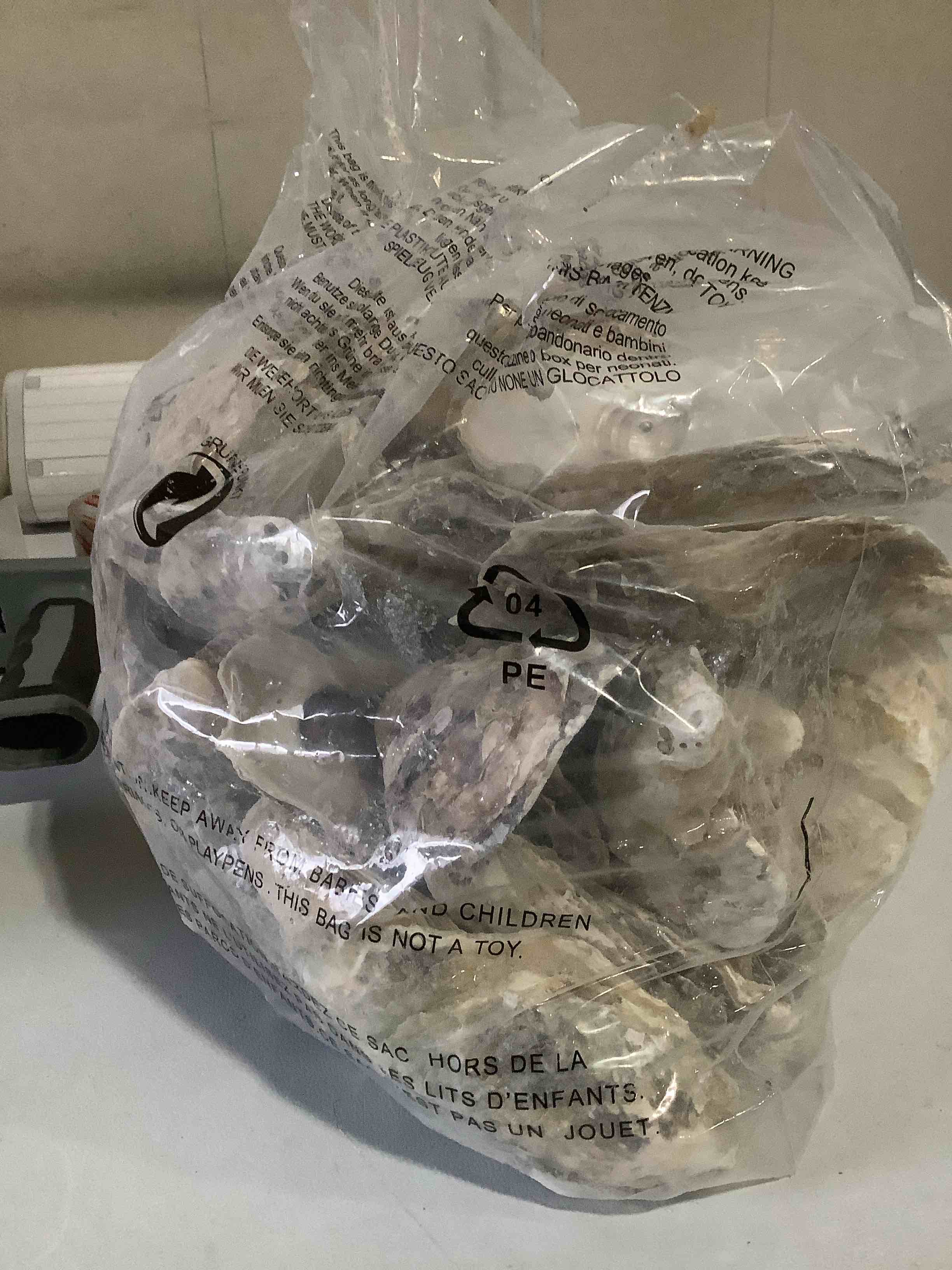 Condition photo showing Good Condition for 36PCS Natural Large Oyster Shells 5"-6" – Bulk Oyster Shells for Crafts, Home Decor, Vase Fillers, Beach Wedding Decorations, Ocean-Themed Art Projects (5-6 inch)