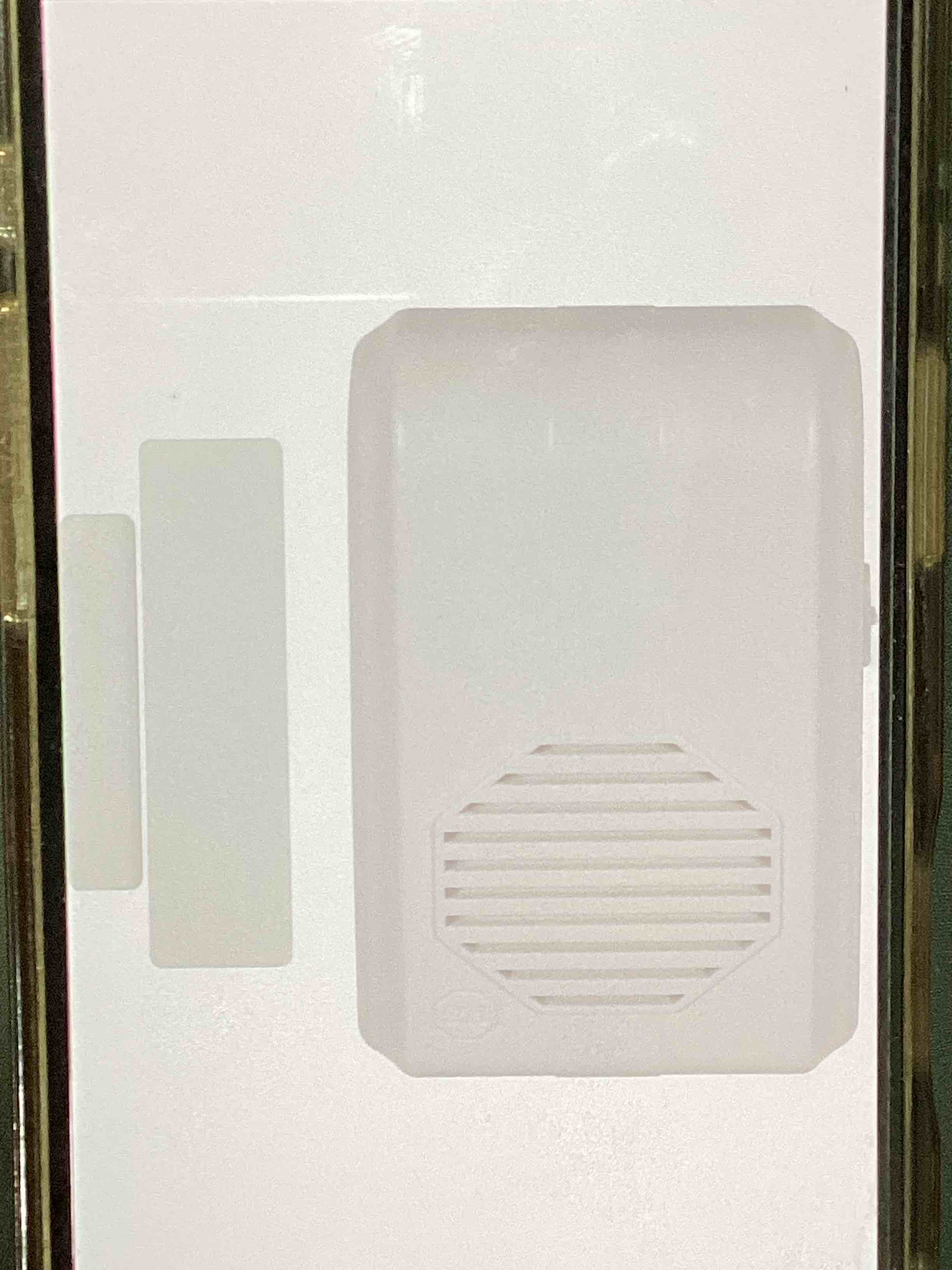 Safety Technology International, Inc. STI-3360 Wireless Entry Alert Chime with Receiver, Door or Window Transmitter Sensor STI-3353 Receiver Sold Separately,White