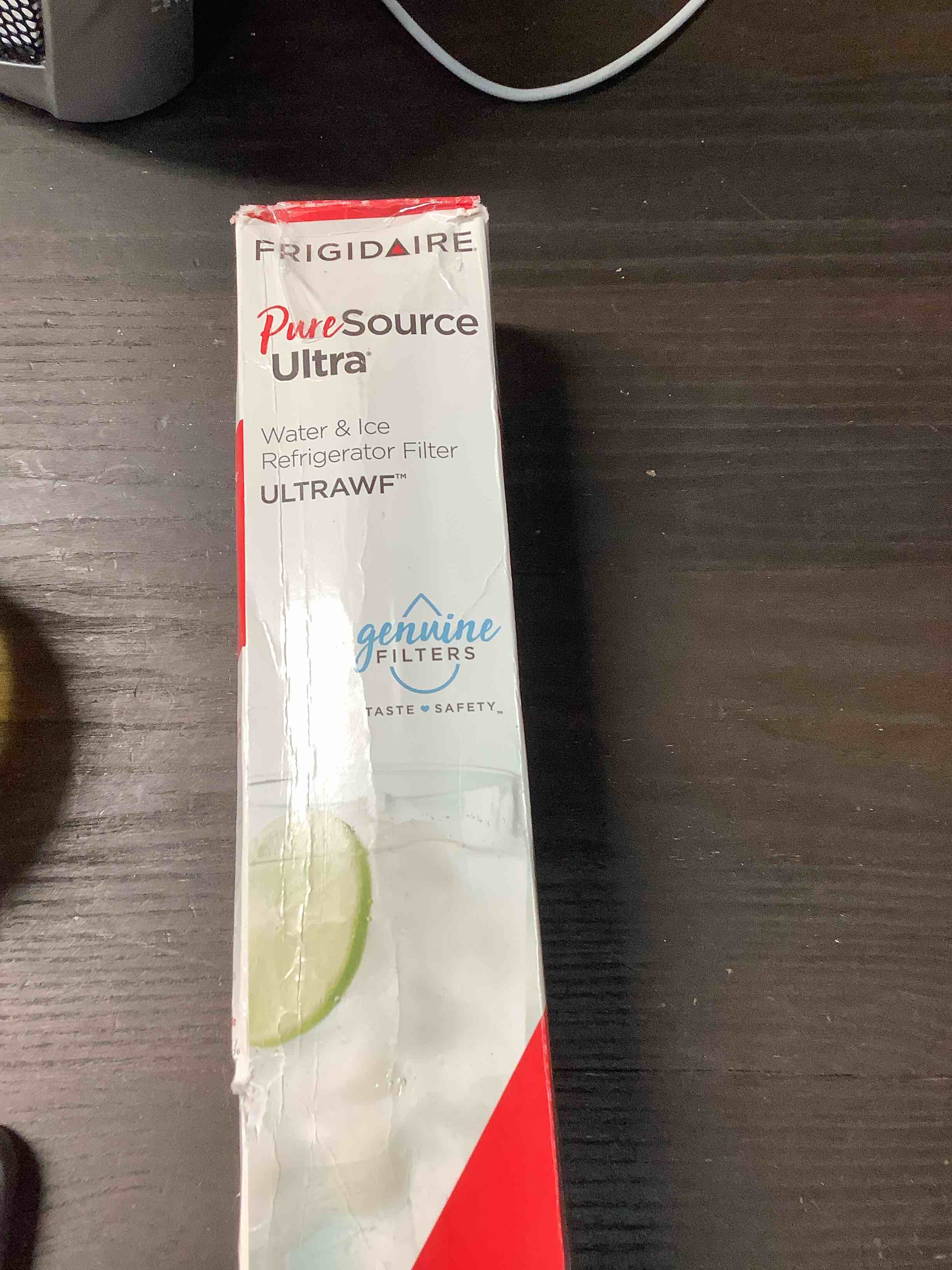 Condition photo showing As Is for FRIGIDAIRE ULTRAWF Pure Source Ultra Water Filter, Original, White, 1Count 