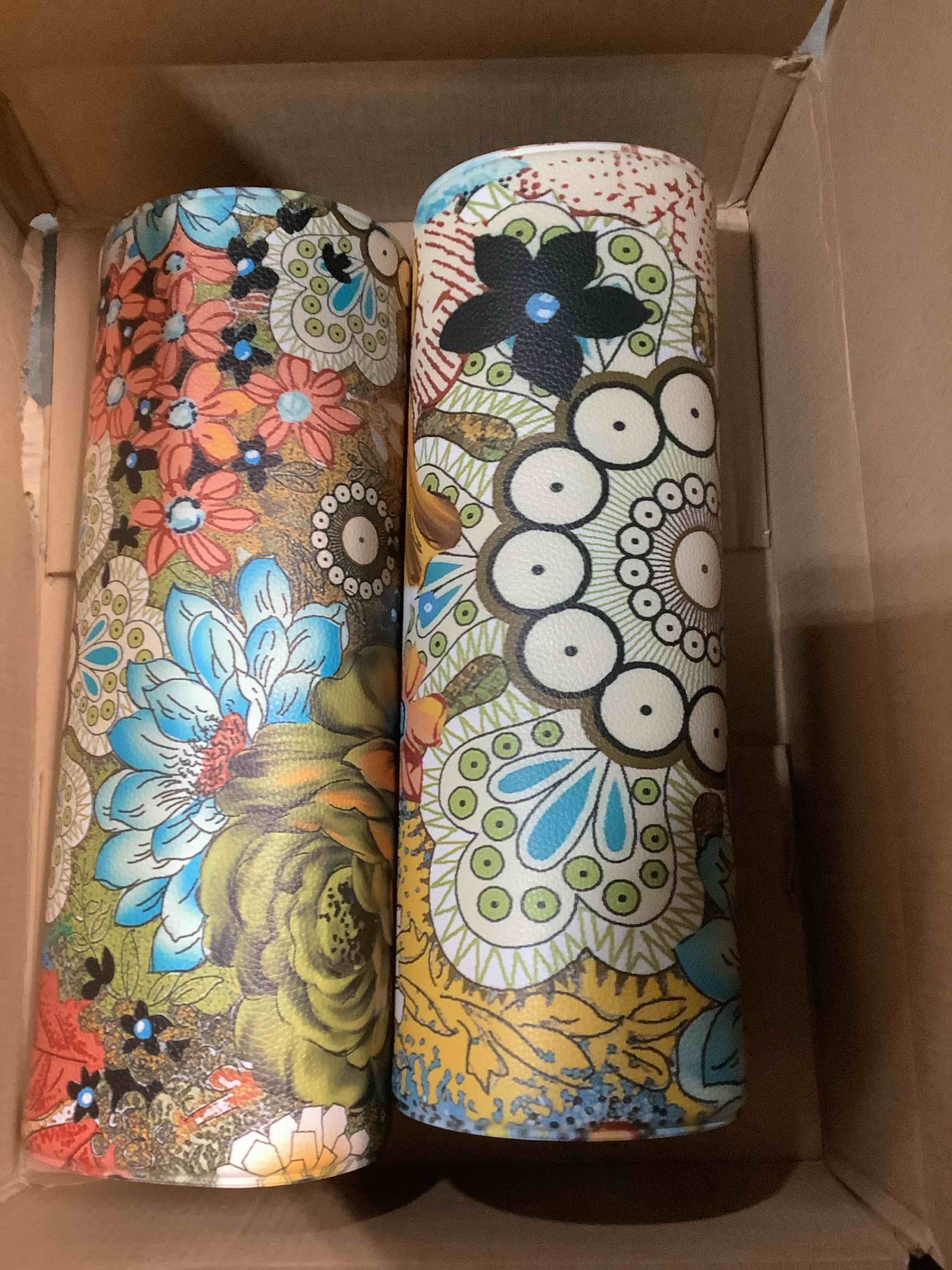 Condition photo showing Good Condition for Kitchen Mats for Floor Cushioned Anti Fatigue Sets of 2 Boho Floral Kitchen Rugs Non Slip Waterproof Memory Foam Kitchen Floor Mats Padded Comfort Standing Mat Rug for Sink Laundry Office