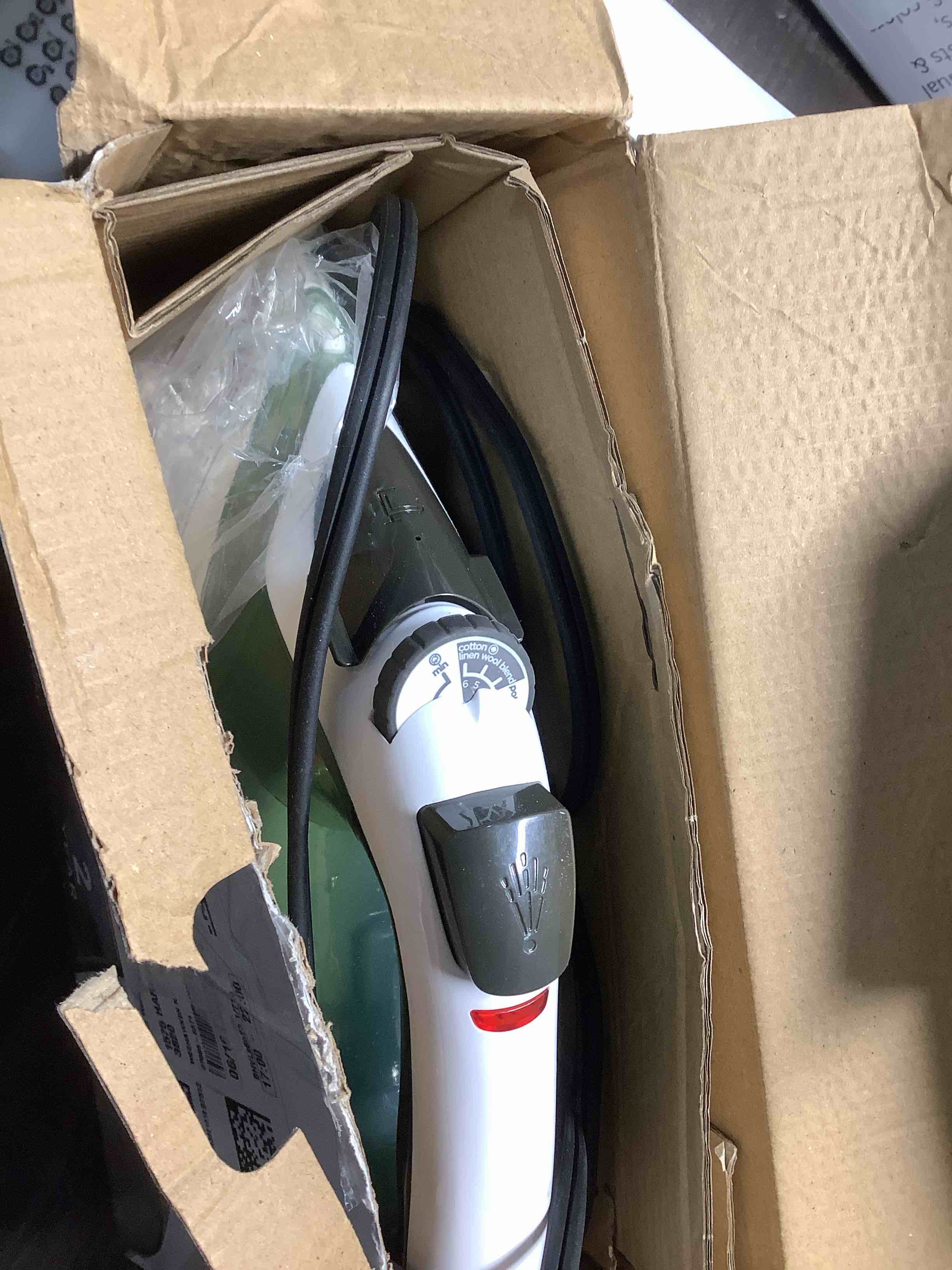 Condition photo showing Good Condition for BLACK+DECKER Easy Steam Compact Iron with TrueGlide Nonstick Soleplate, Pivoting Cord, SmartSteam Technology