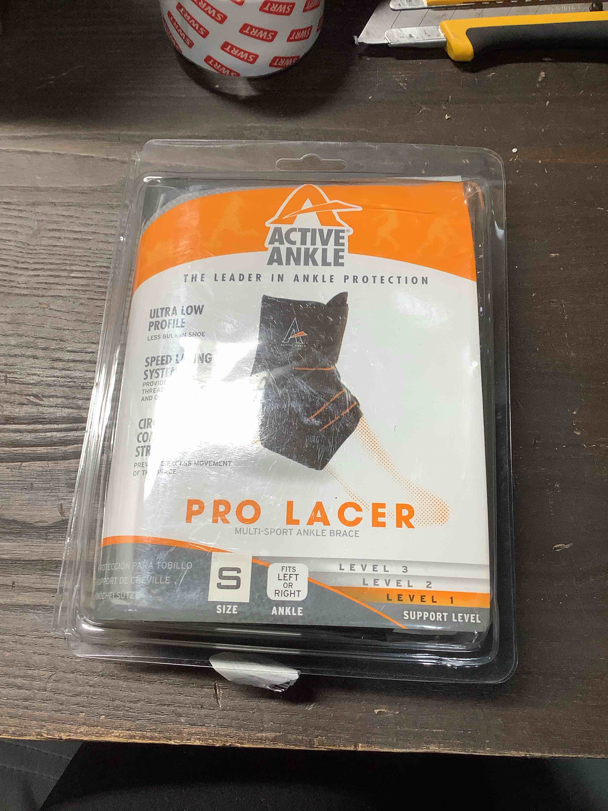 Condition photo showing New/Like New for Active Ankle Prolacer Lace-up Ankle Brace For Injured Ankle Protection and Sprain Support