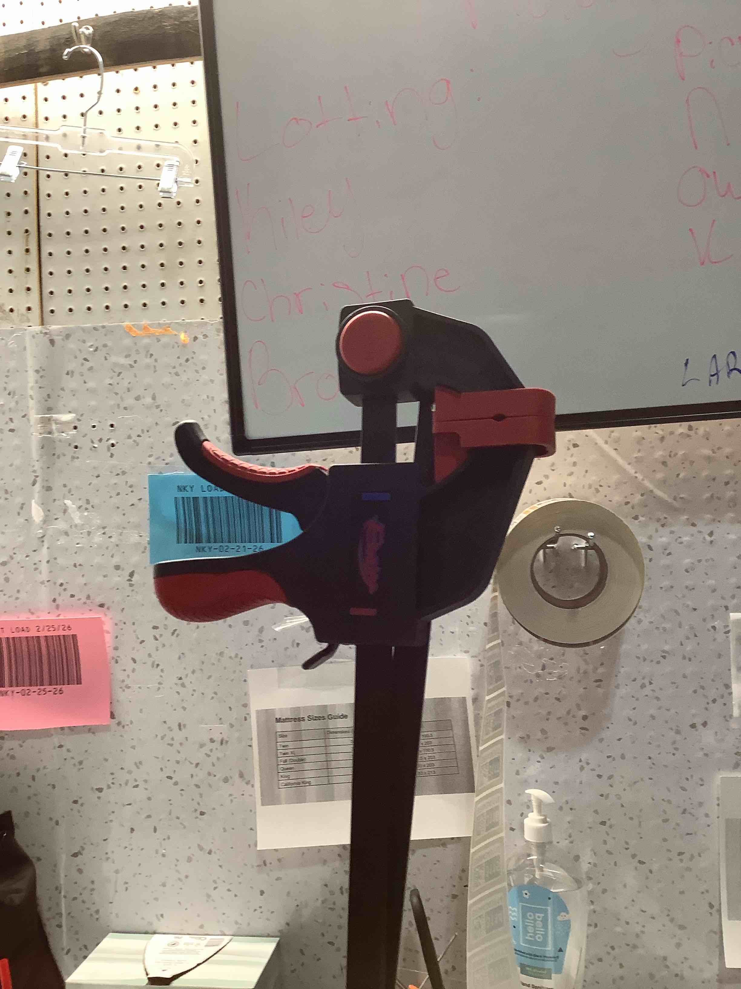 Condition photo showing Good Condition for SIMILAR Horusdy 6-Pack Wood Clamps for Woodworking, 12" and 6" Bar Clamps, Wood Working Clamp Sets, Quick Clamps F Clamp with 150 LBS Load Limit (6-Pack)
