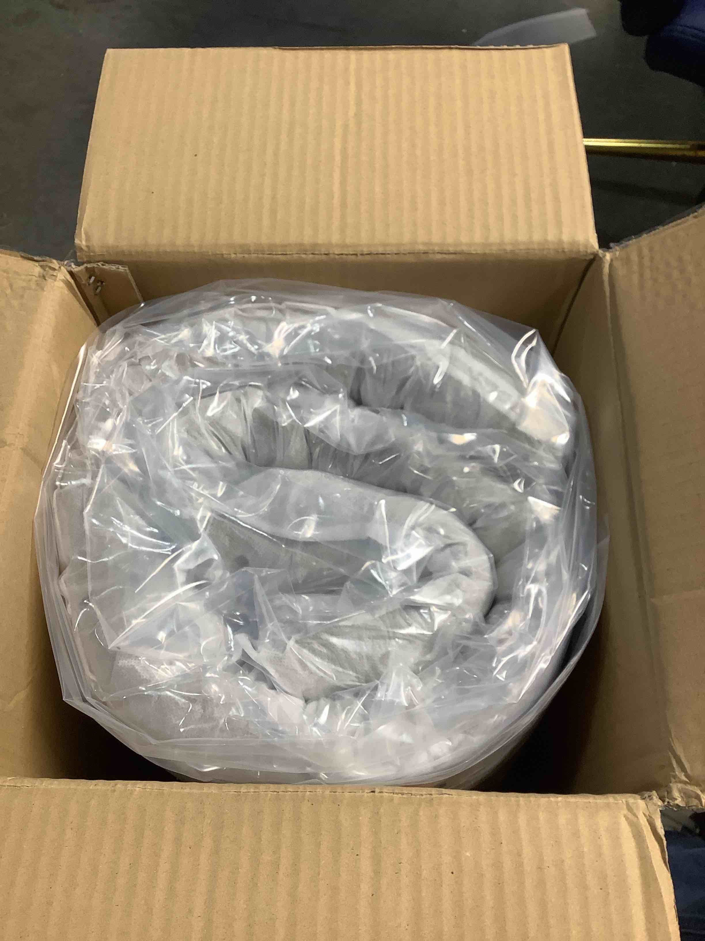 Condition photo showing Good Condition for Lucid 2 Inch Bamboo Charcoal Infused Memory Foam Mattress Topper - Queen Size – Moisture and Odor Control - Ventilated - Plush Feel, Pressure-Relieving Bed Topper – CertiPur Certified